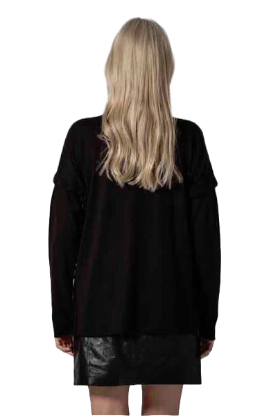 Cotton Candy 1183 T1-04  Damen Shirt mit Kordelzügen