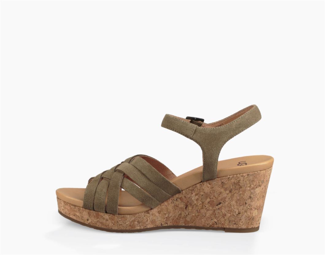UGG Uma Damen Keil Sandale
