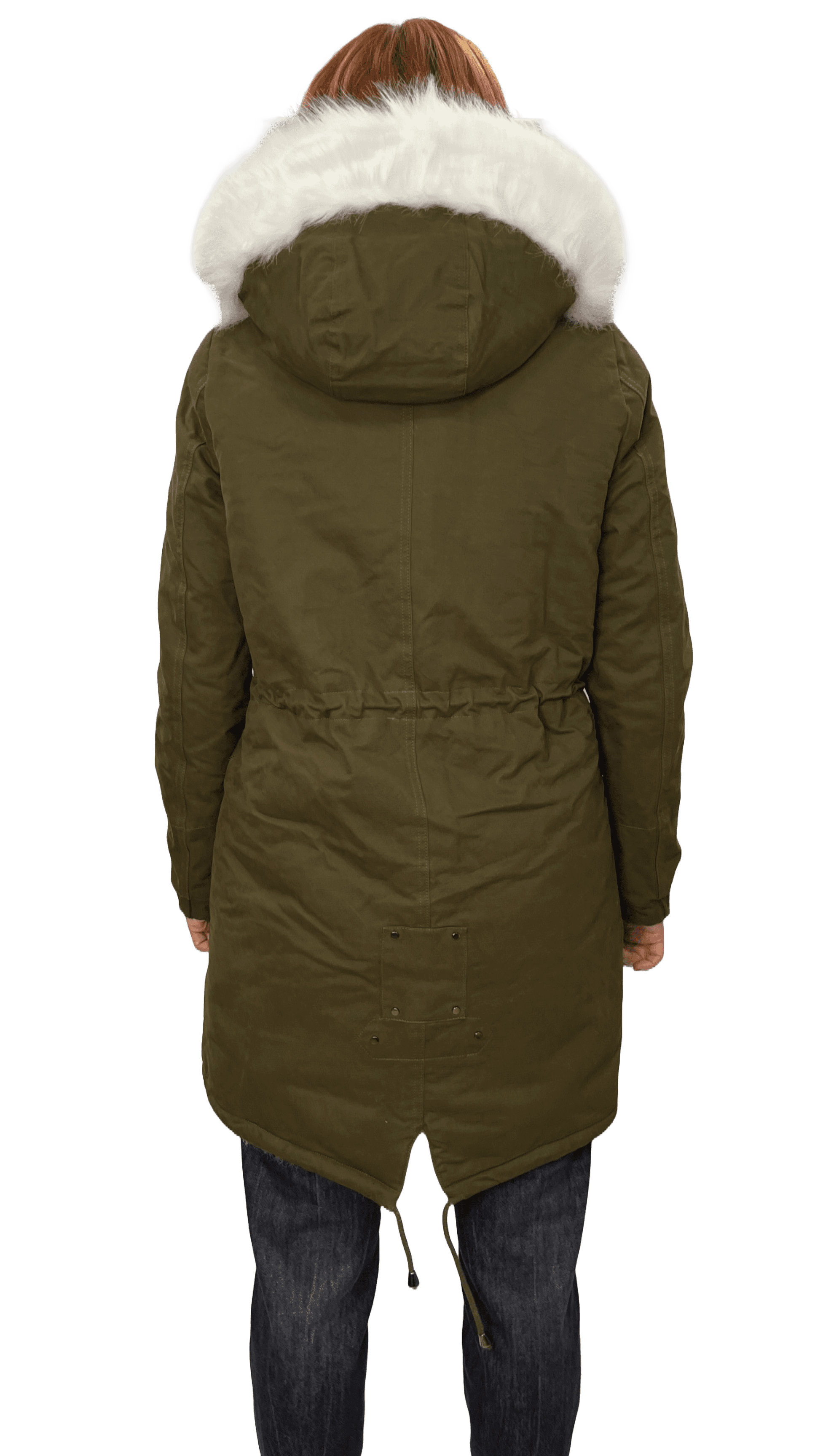 Amy Gee Parka mit Kunstfellfutter