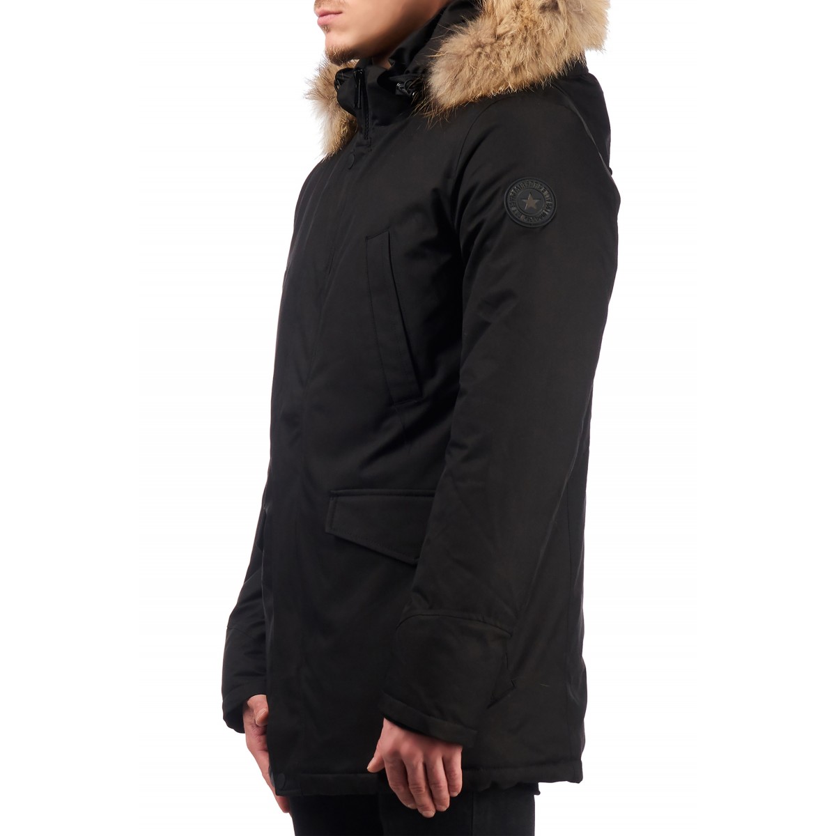 Airforce Slimfit Herringbone Herren Parka
