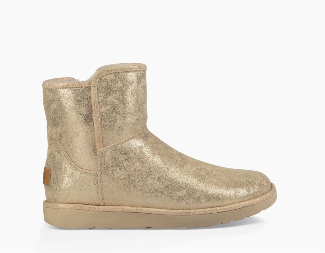 UGG Abree Mini Stardust Damen Stiefel - -gold
