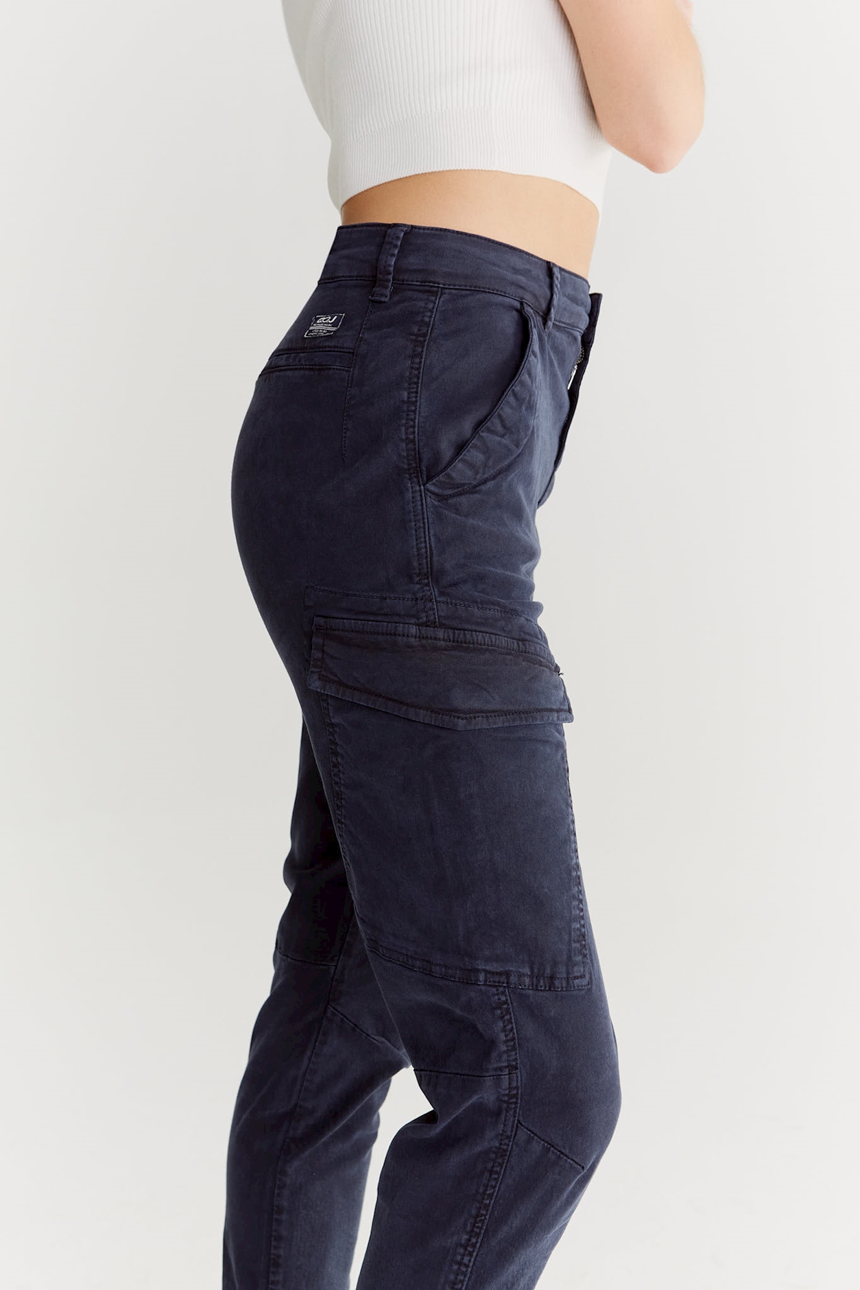 C.O.J. Denim Angel Damen Cargo Hose