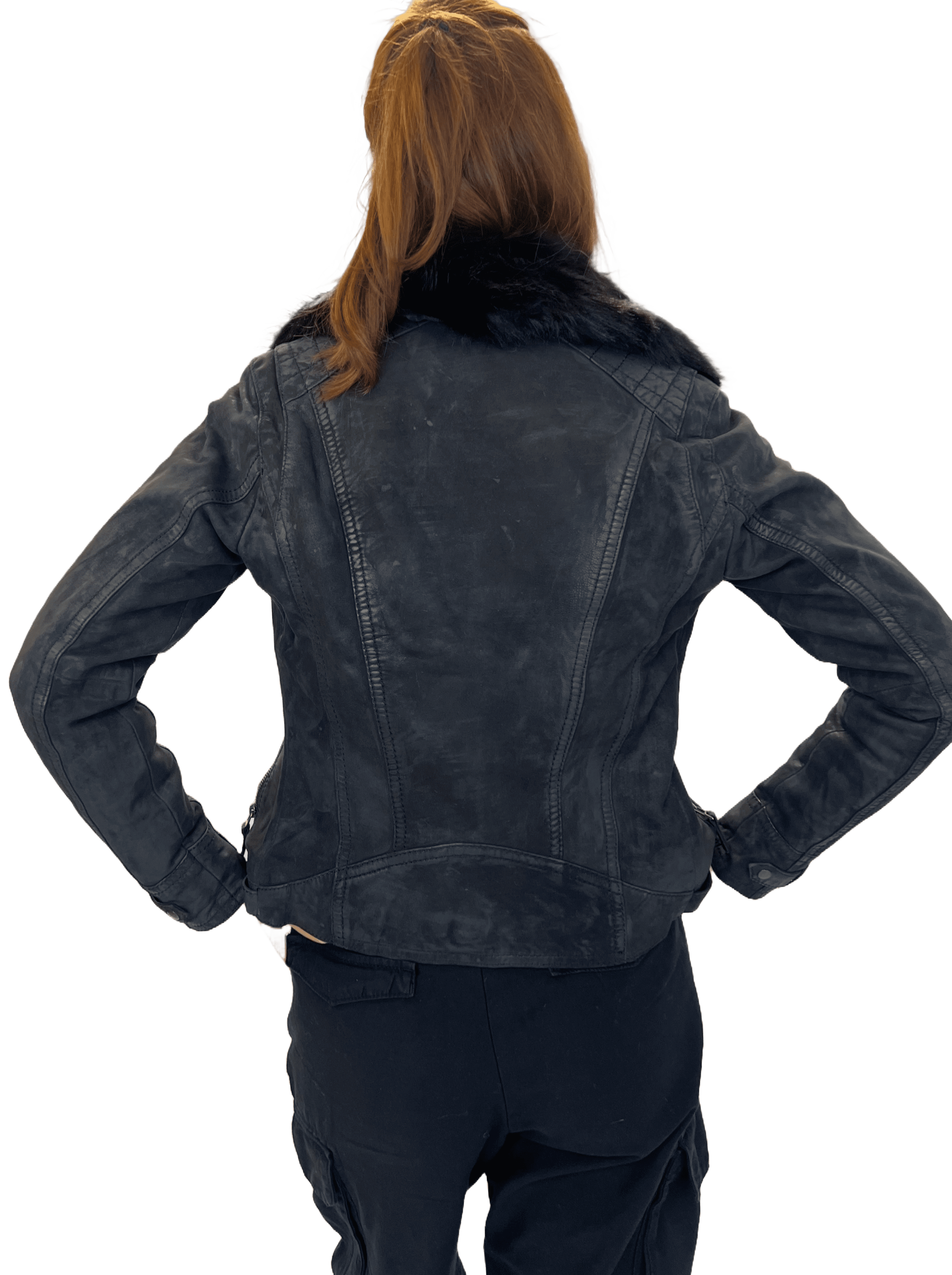 Rino & Pelle Cerise  Damen Leder Jacke