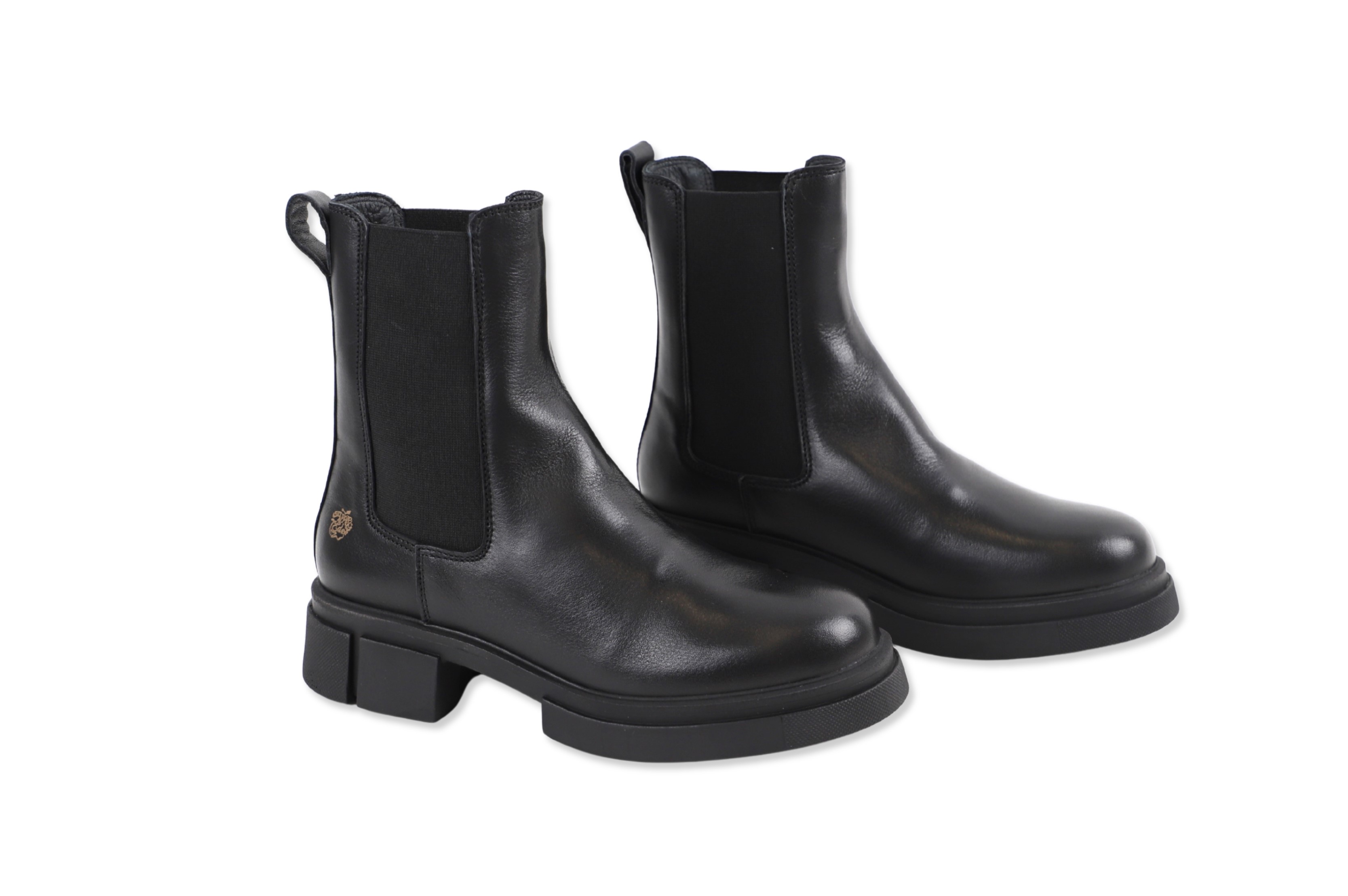 Apple of Eden Geni Damen Chunky mid Chelsea Boot