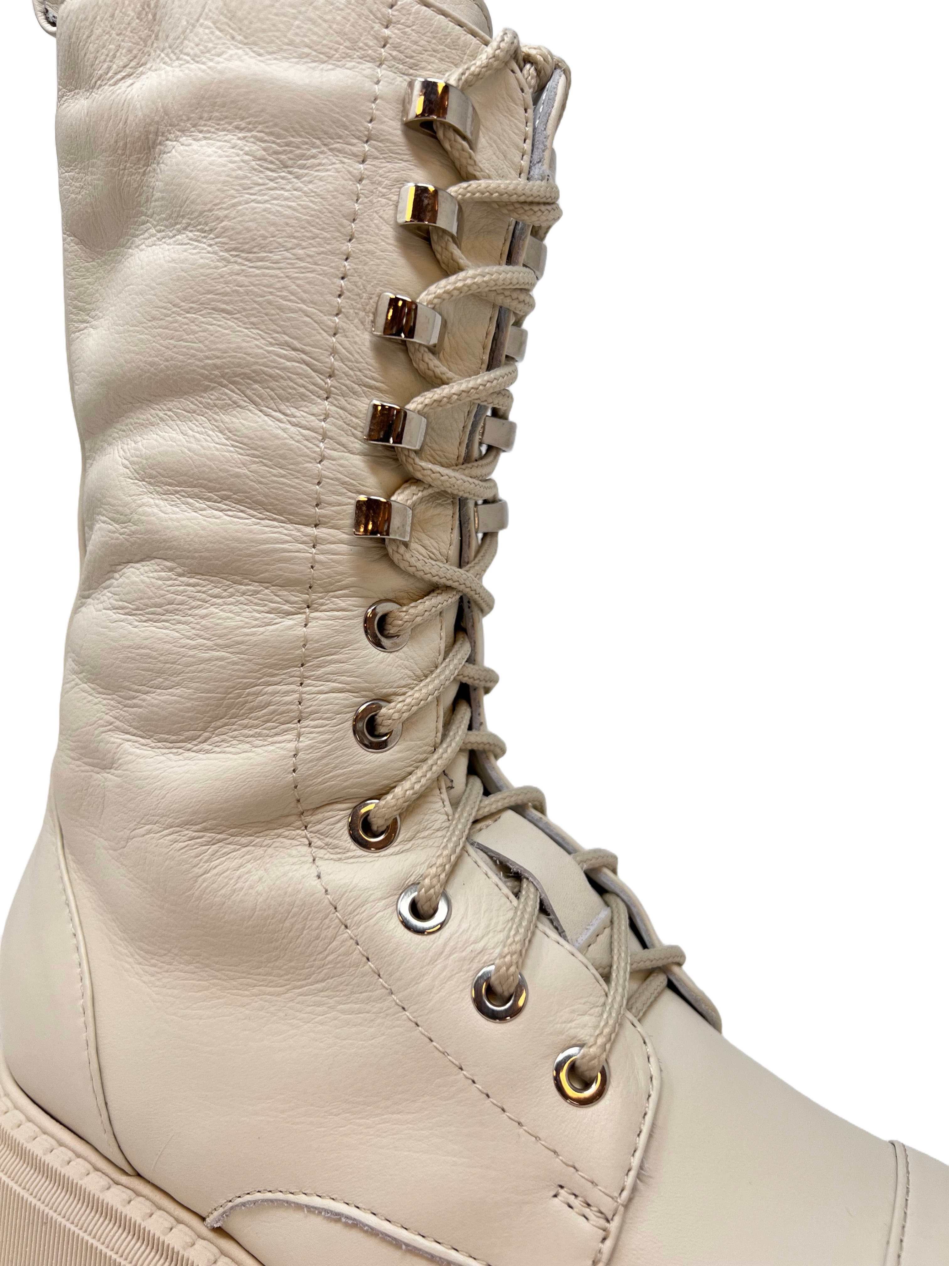 Crown Sarre Udine Damen Schnürstiefel mit Lammfell Futter