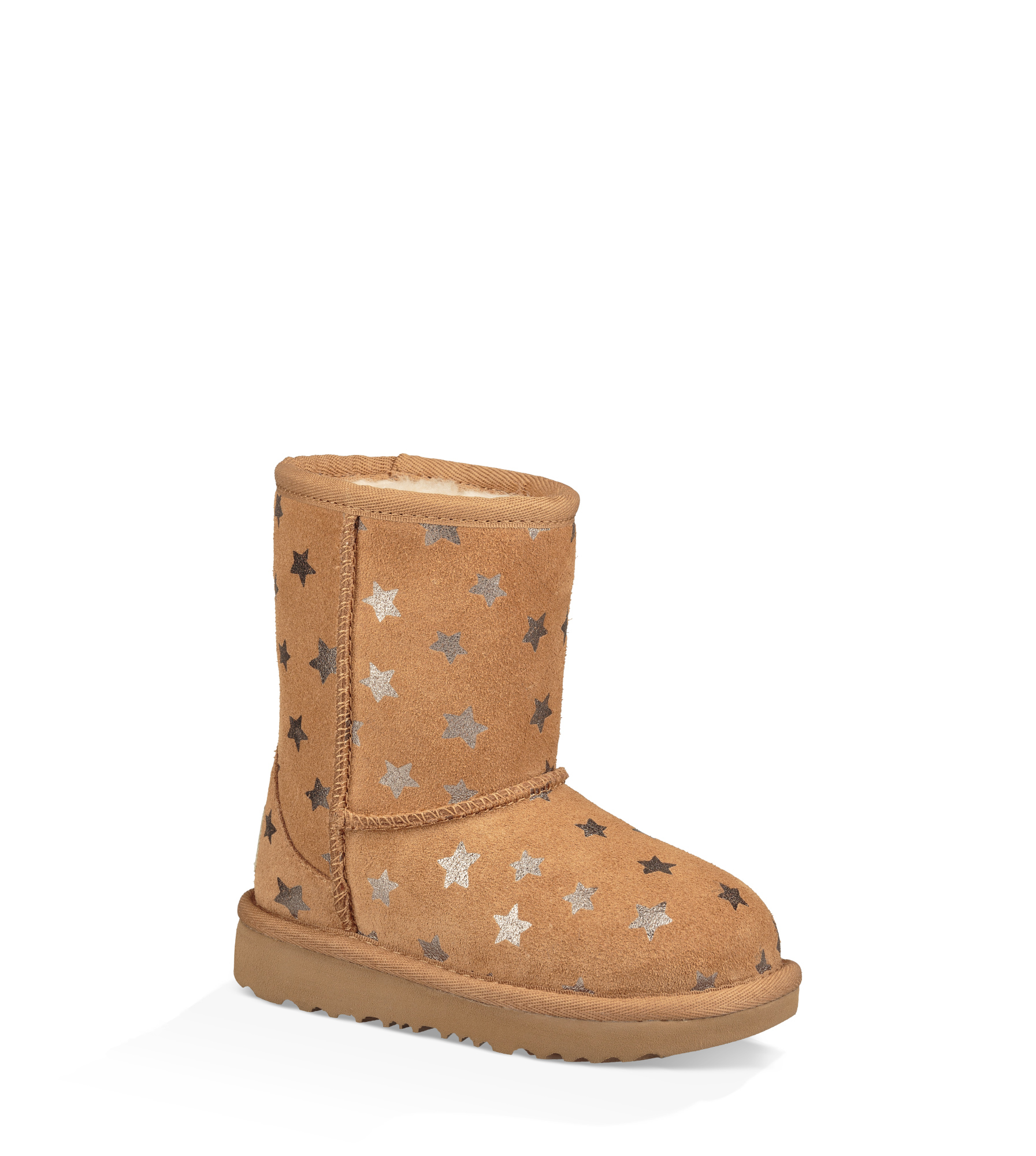 UGG Kids Classic Short II Stars Mädchen Stiefel