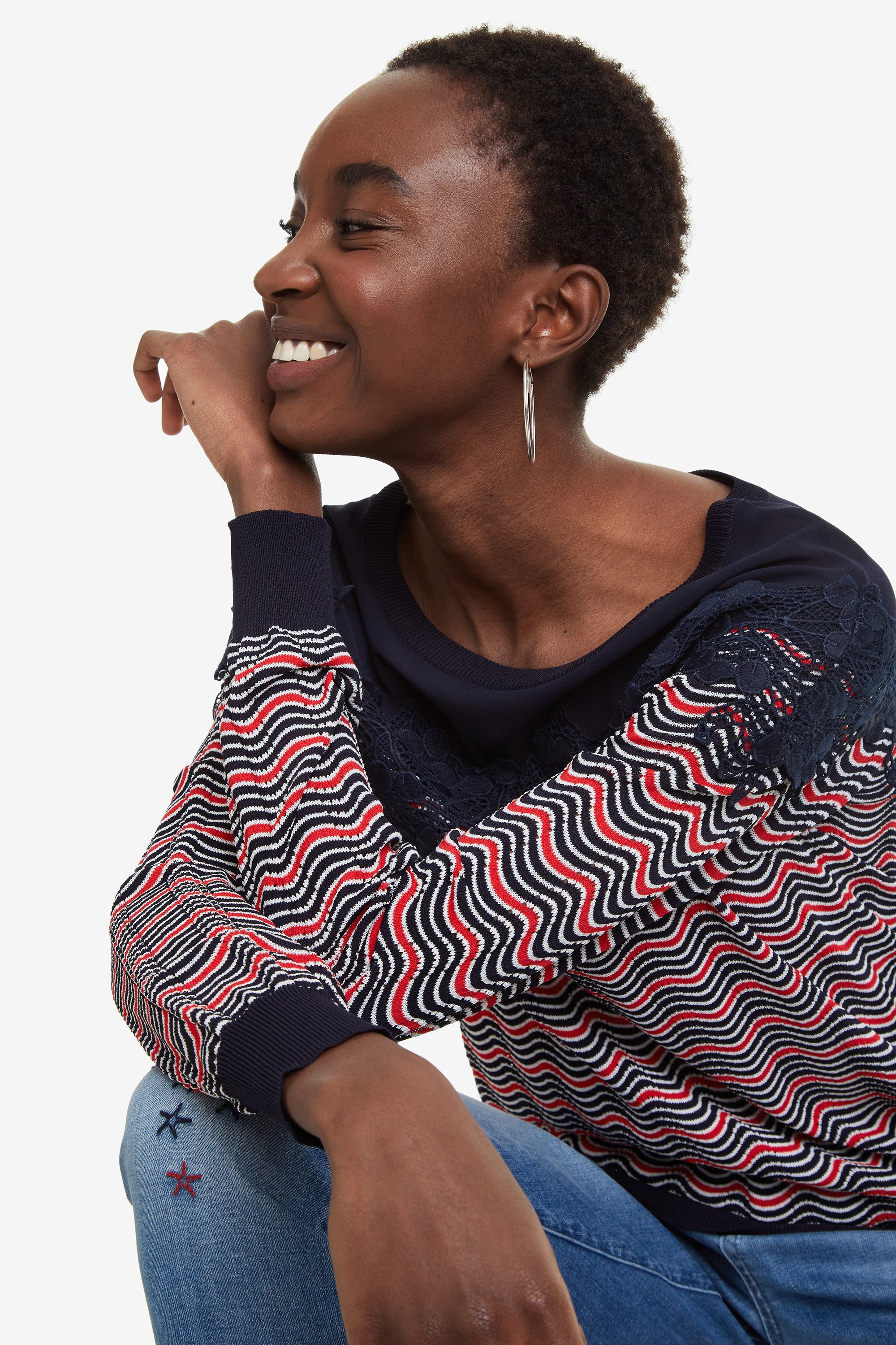 Desigual Jers Laura Damen Pullover