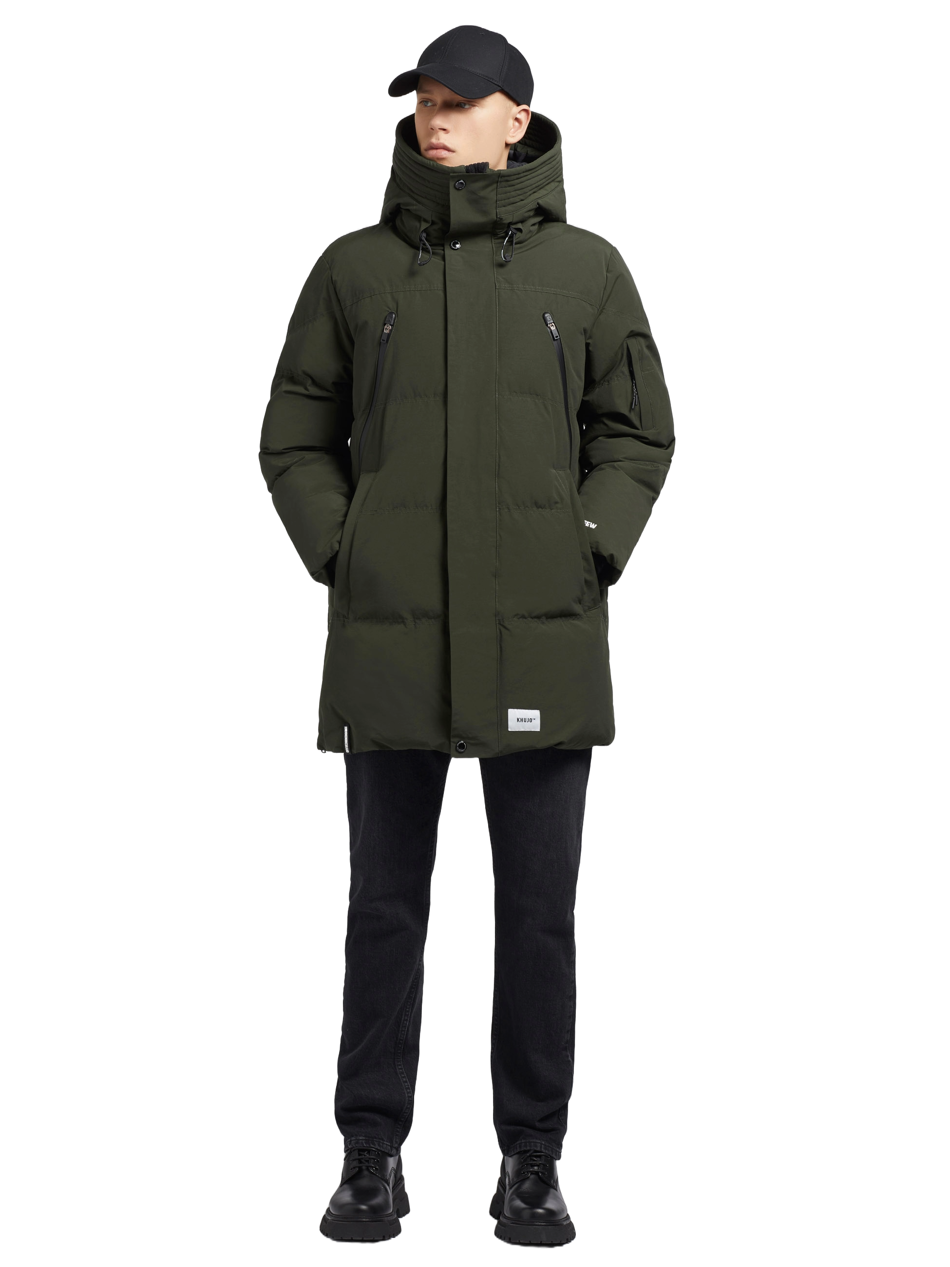 Khujo Cloyd Herren Winter Stepppjacke