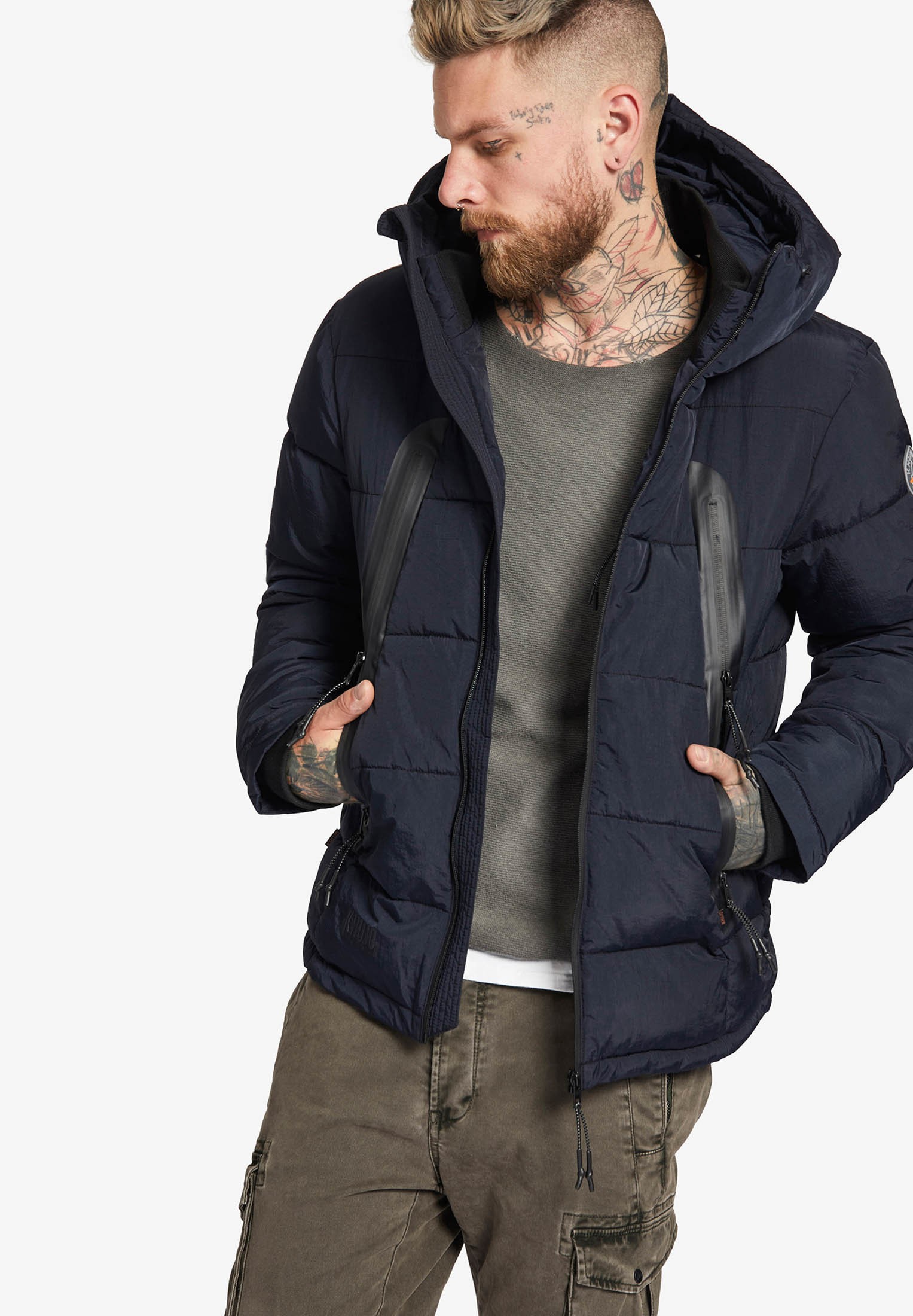 Khujo Mast Herren Winter Jacke