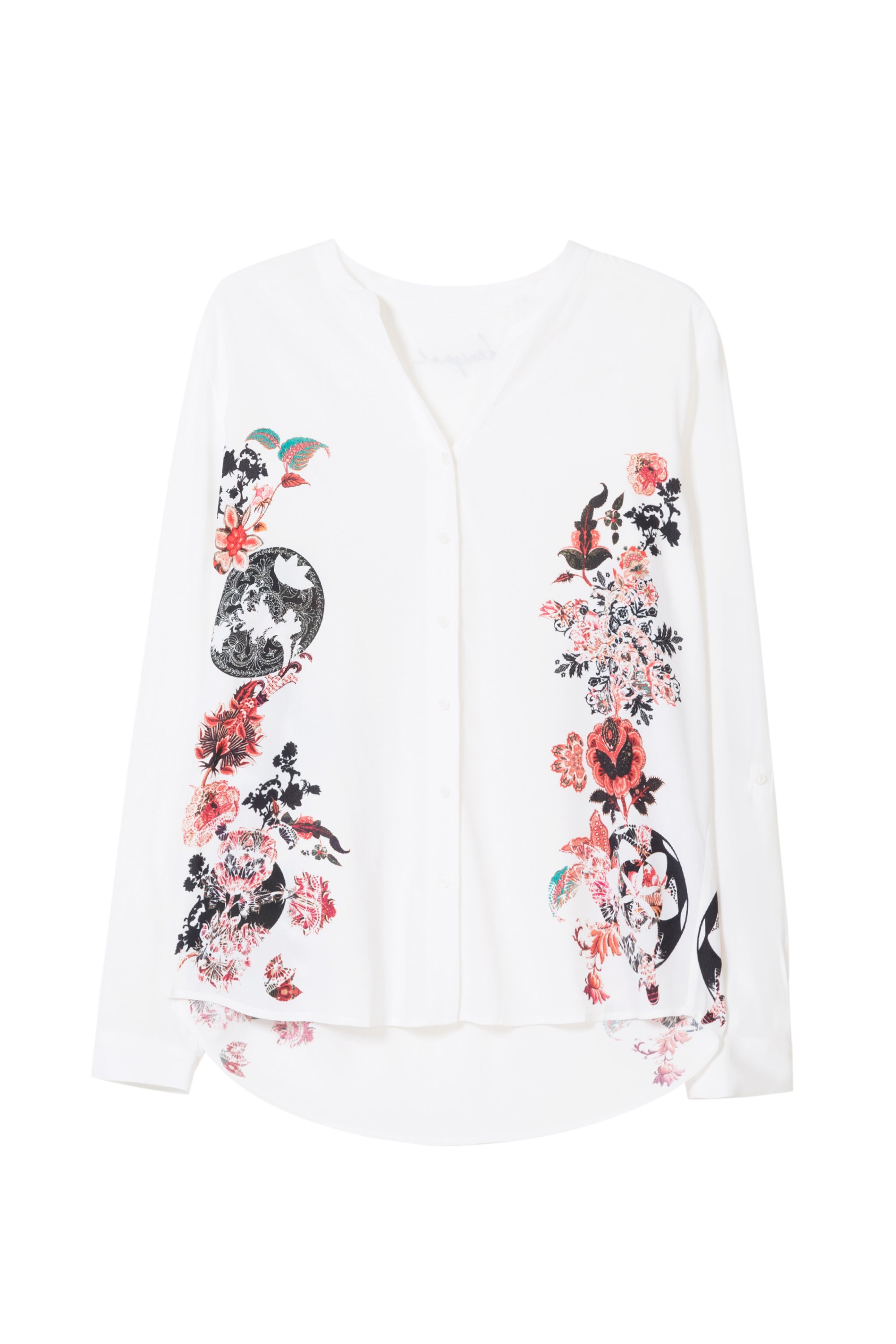 Desigual Randers Damen Bluse – weiß