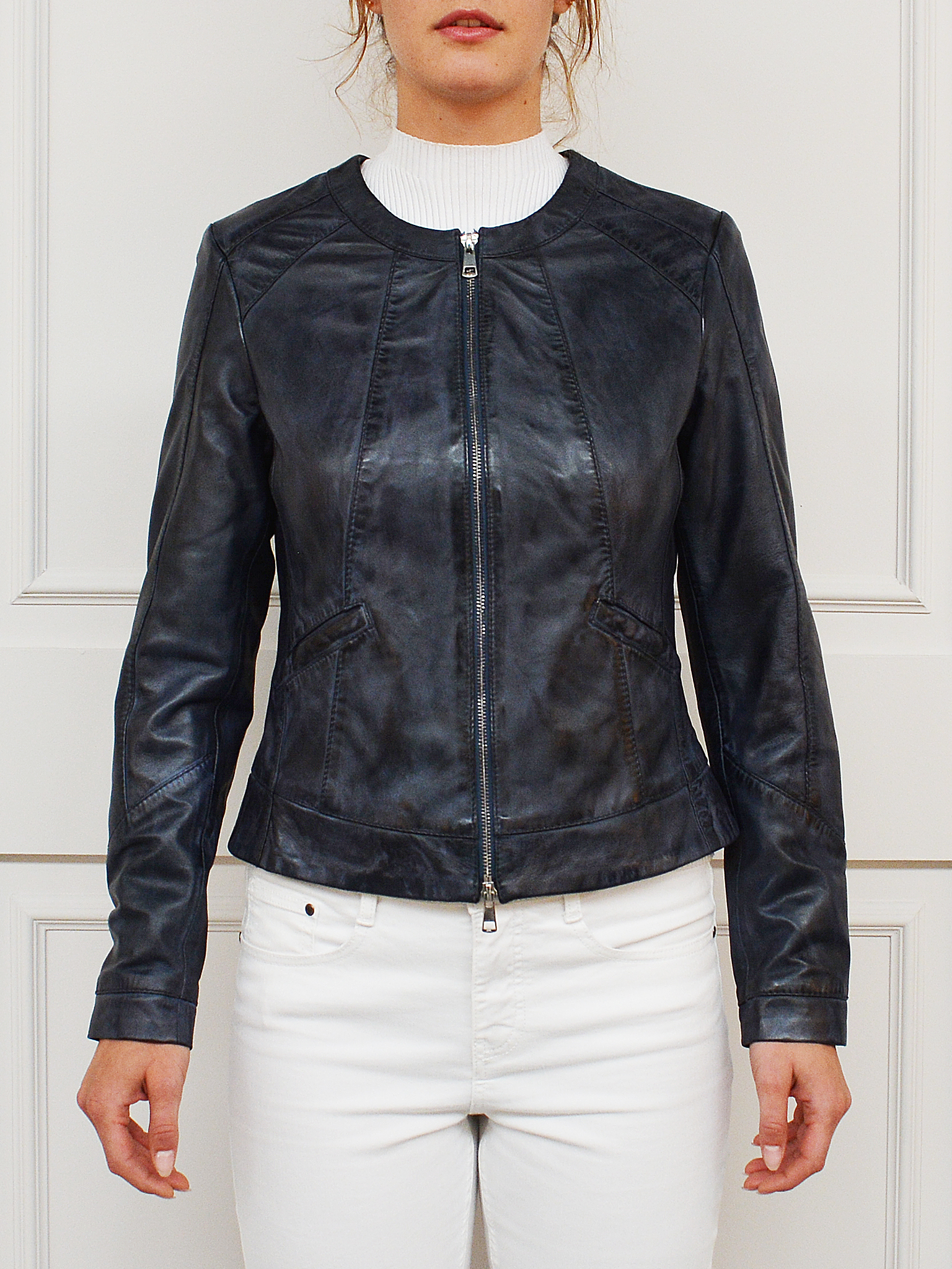 Rino & Pelle Bouke Damen Lederjacke 