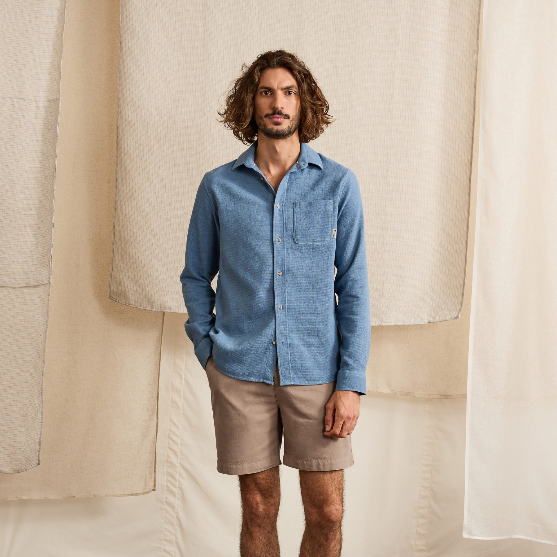 Faguo Chevre Woven Herren Shorts  