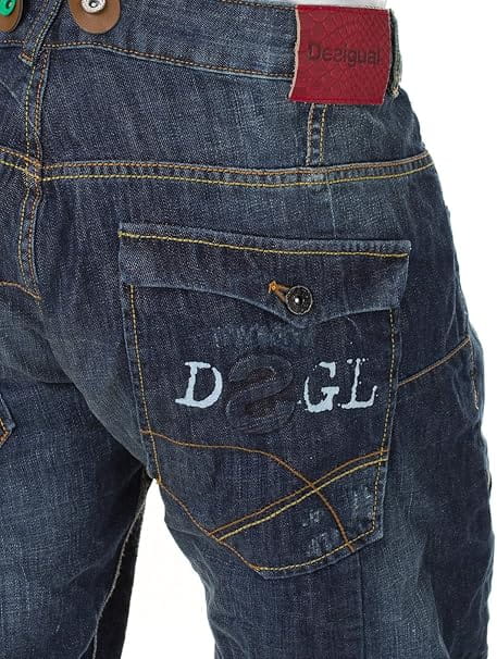 Desigual Denim 2 Waist Herren Shorts