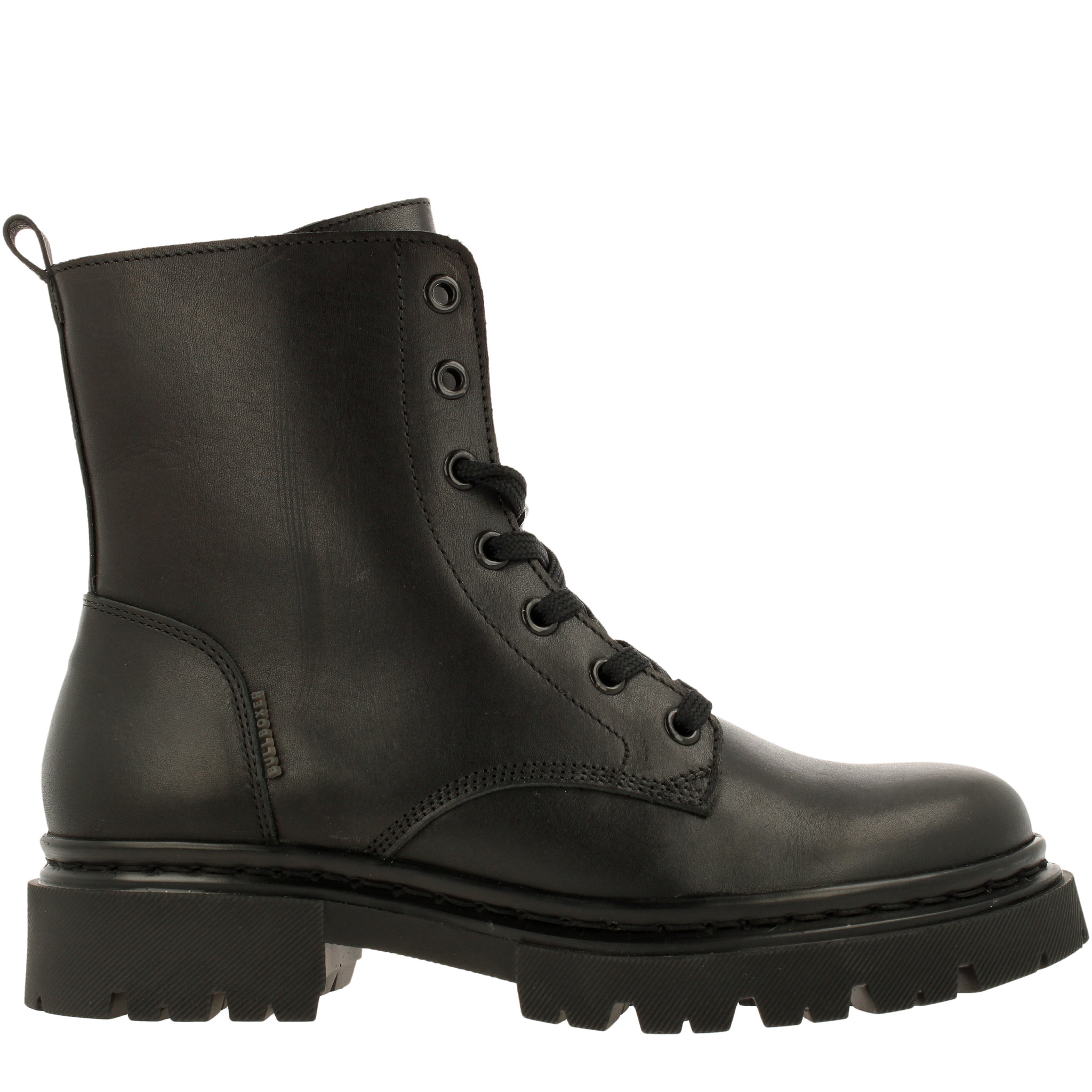 BullBoxer Daniela Damen Schnürboots Leder 610504E6L_BKCCTD52