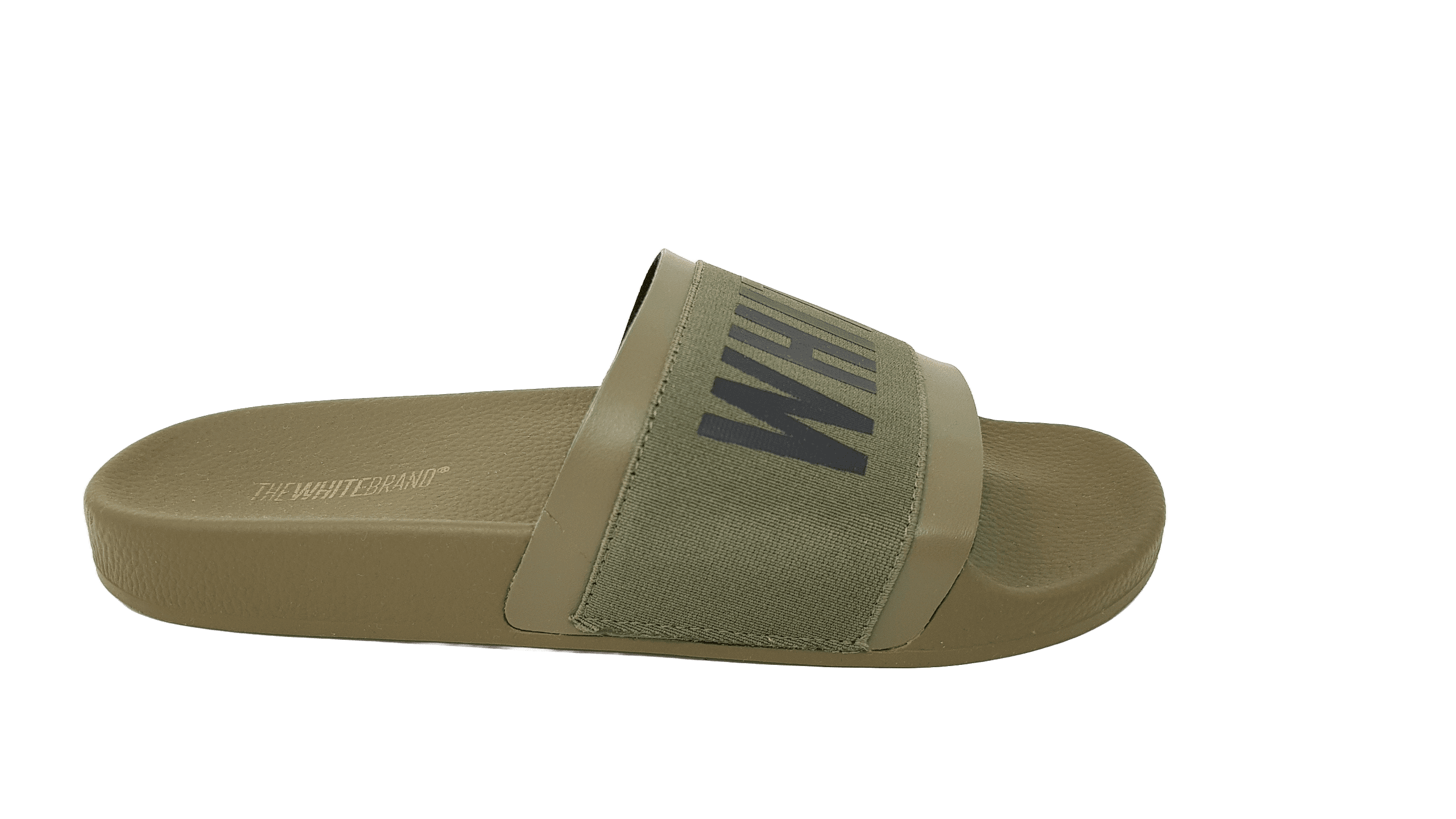 The White Brand Elastic minimal Damen Pantolette