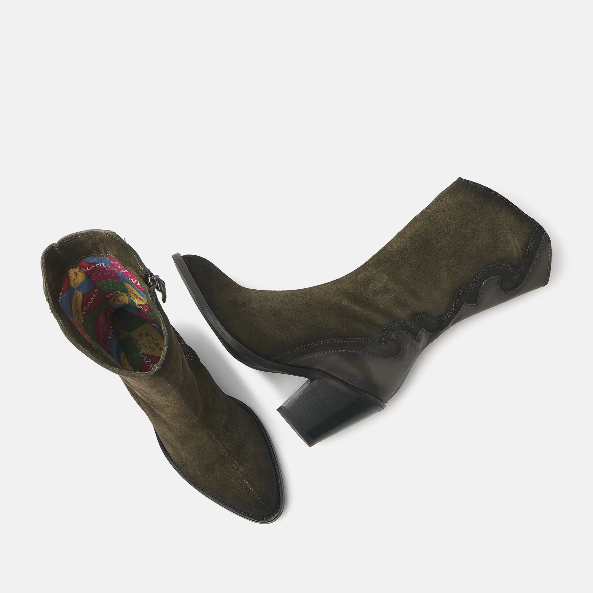 Lazamani Damen Cowboy-Stiefel 35.112