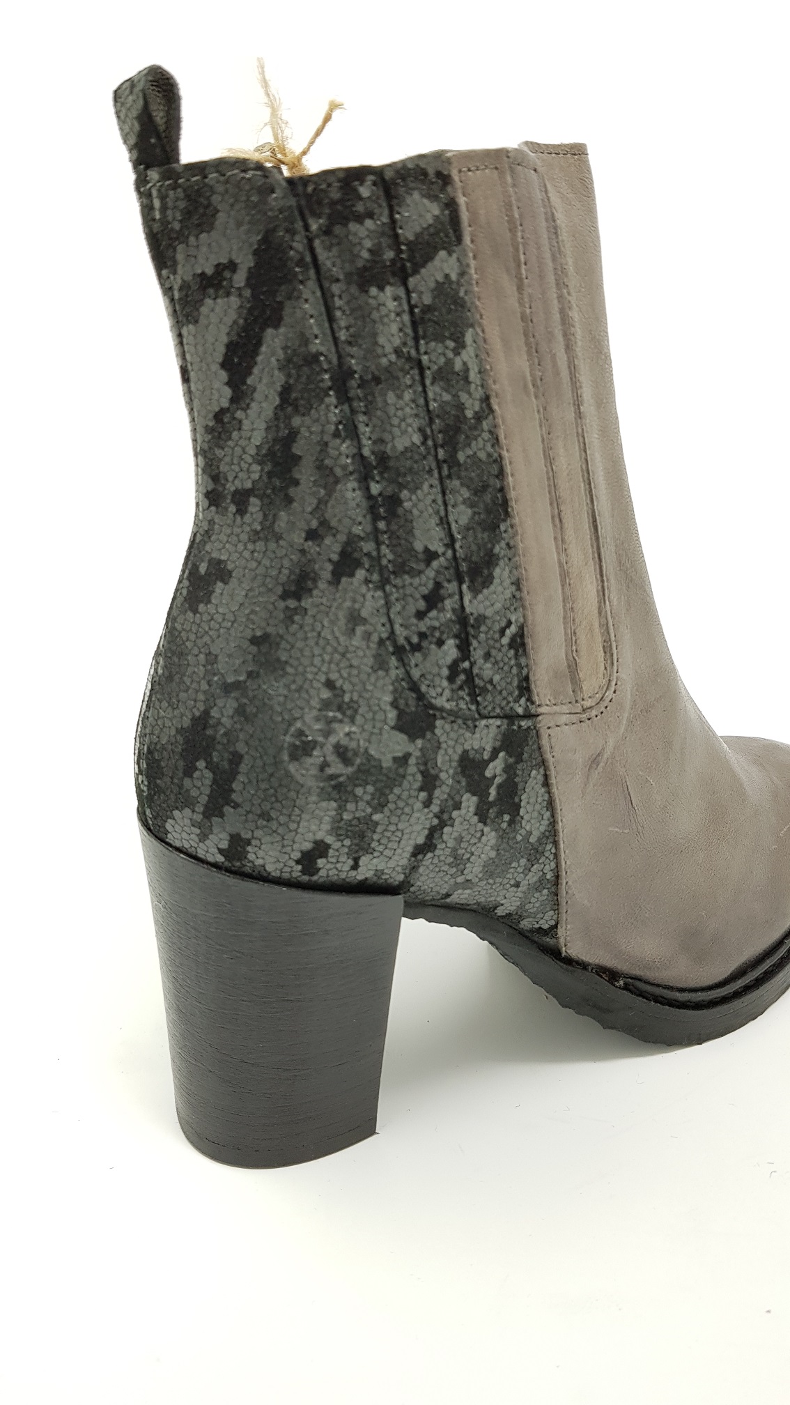 Post Xchange Bowie Damen Stiefelette mit Snake Print