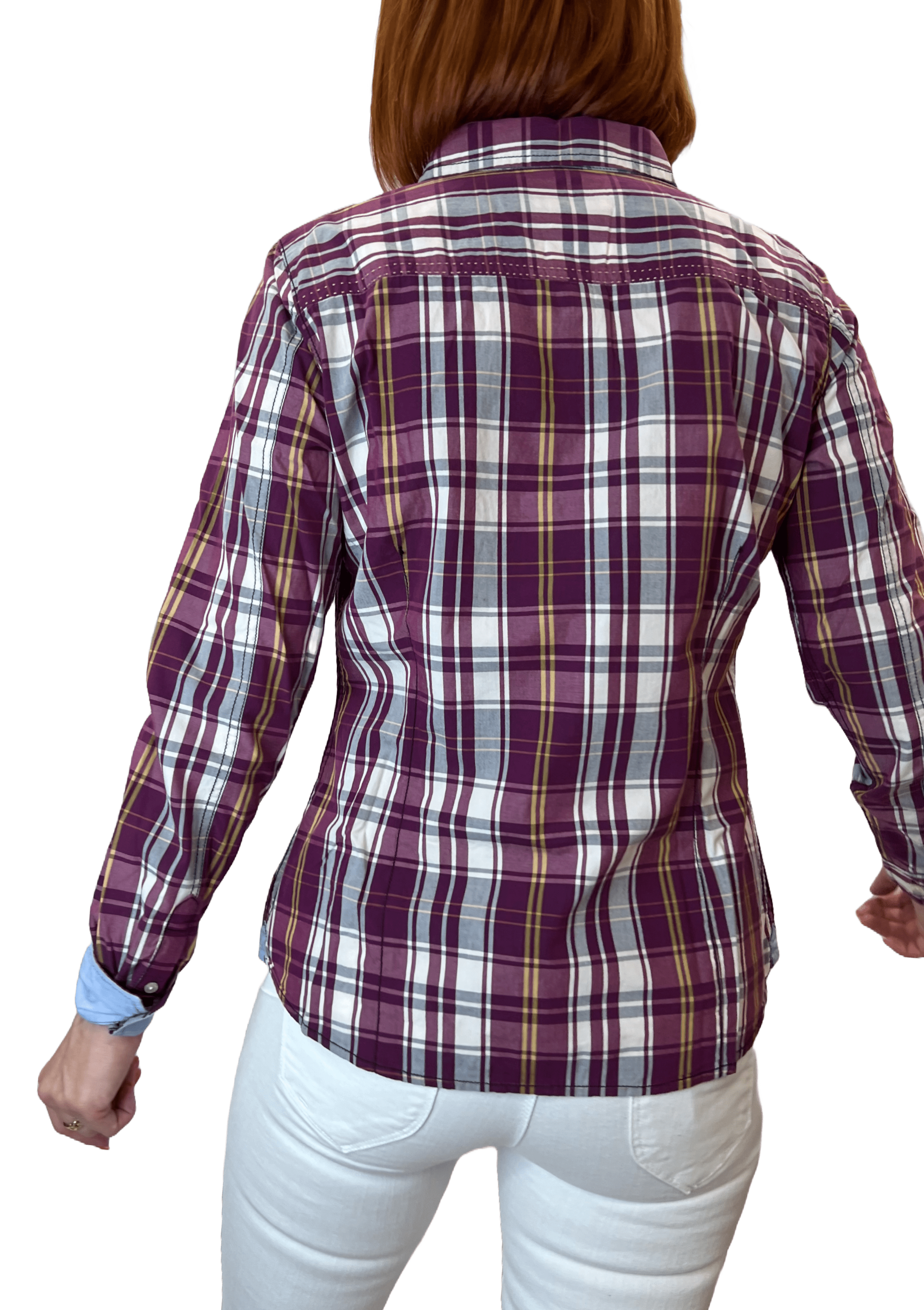 Arqueonautas 778404 Damen Bluse kariert