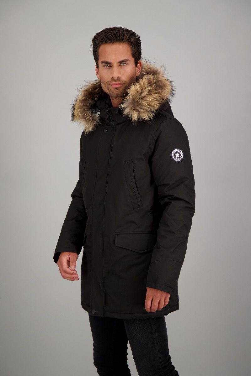 Airforce Slimfit Herringbone Herren Parka