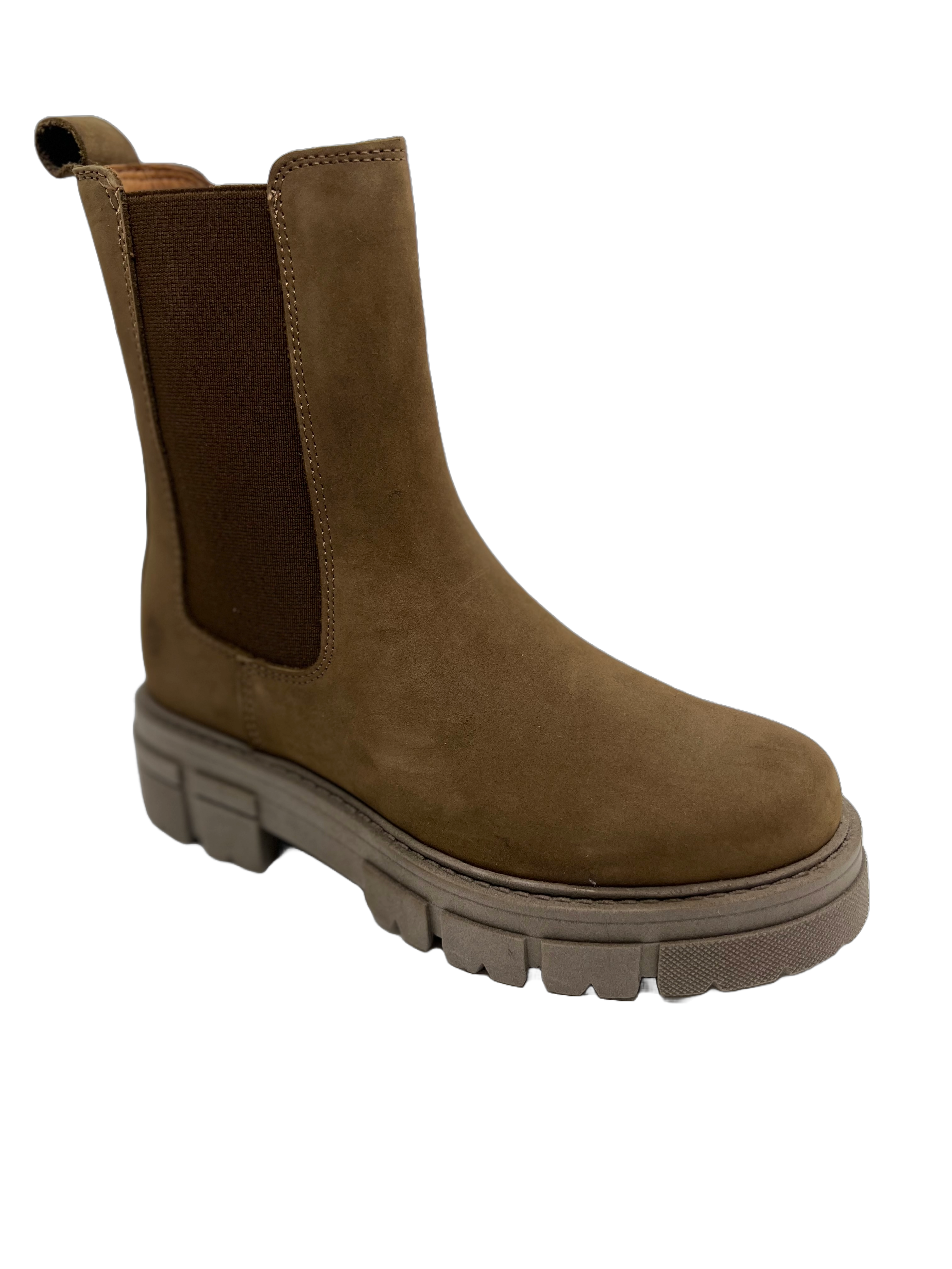 Apple of Eden Conny Damen Chelsea Stiefel Boots - Nubuck Leder