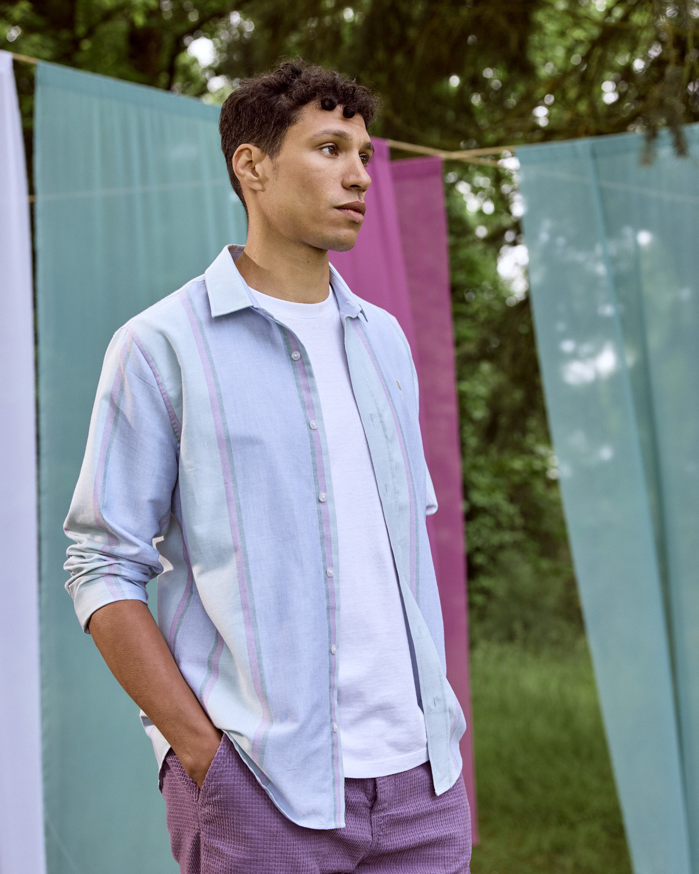 Faguo Iraty Woven Herren Hemd