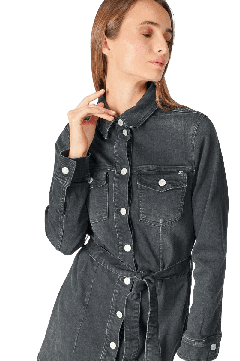 Le Temps des Cerises Hills Damen Jeans Kleid