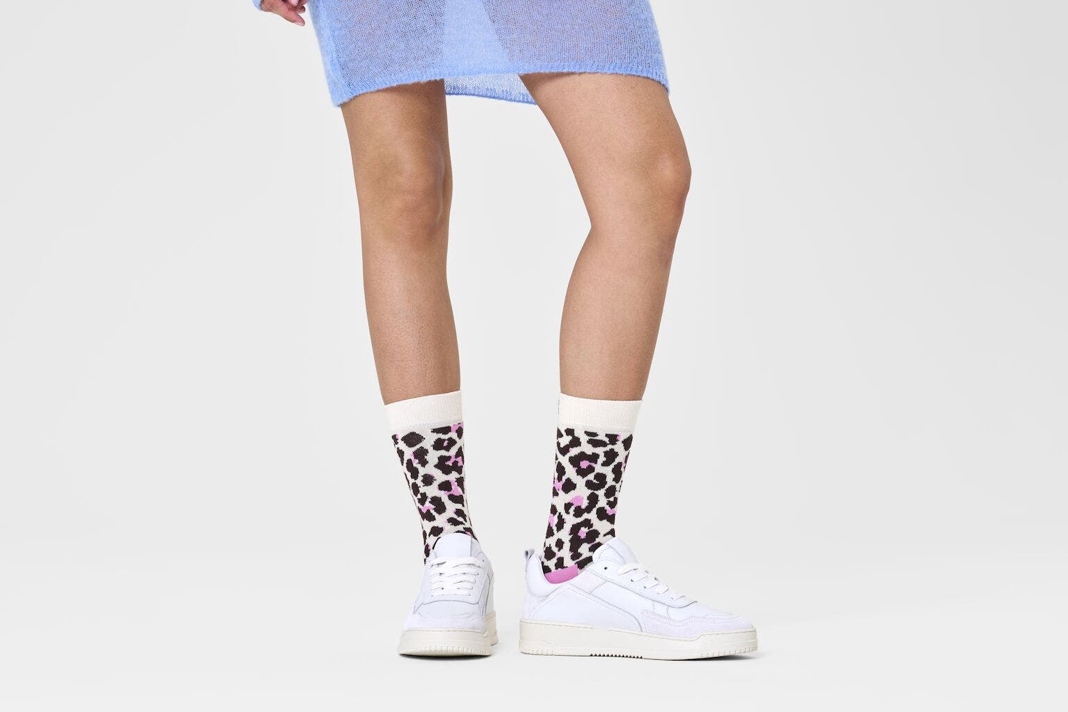 Happy Socks Leo-Print Socken