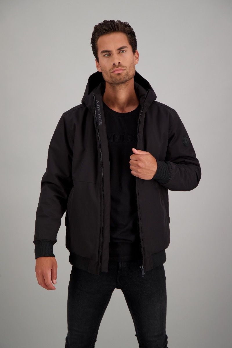 Airforce Padded Bomber Technical Softshell Herren Winterjacke