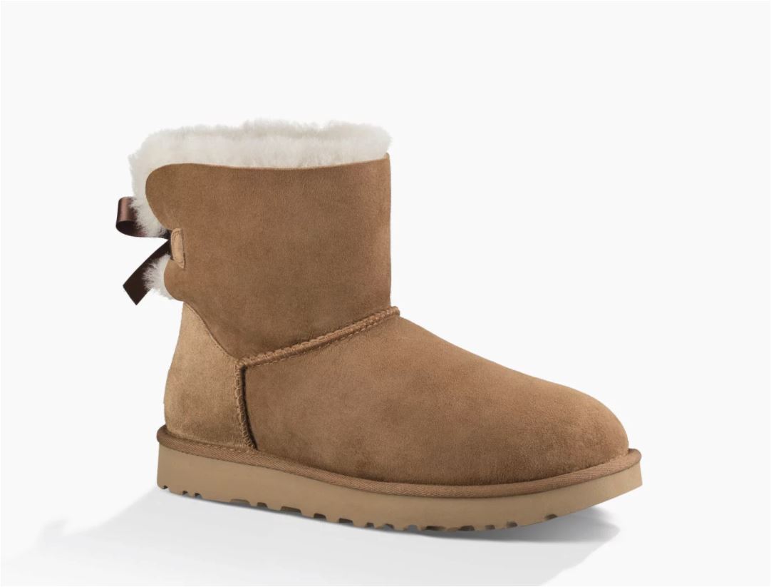UGG Mini Bailey Bow II Damen Kurzstiefel mit Schleife