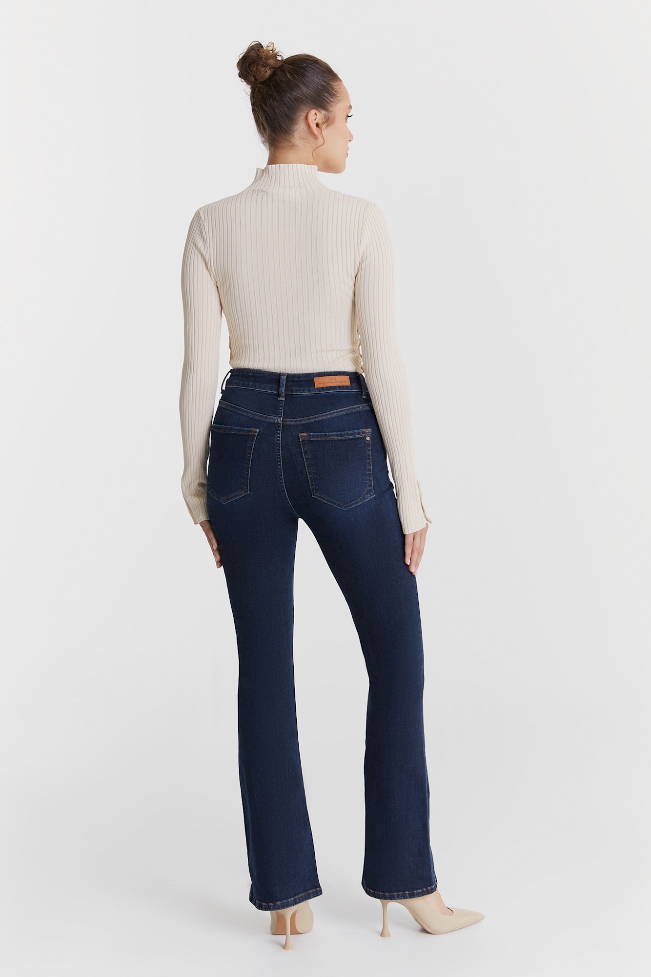 C.O.J. Denim Matilda Damen Schlagjeans