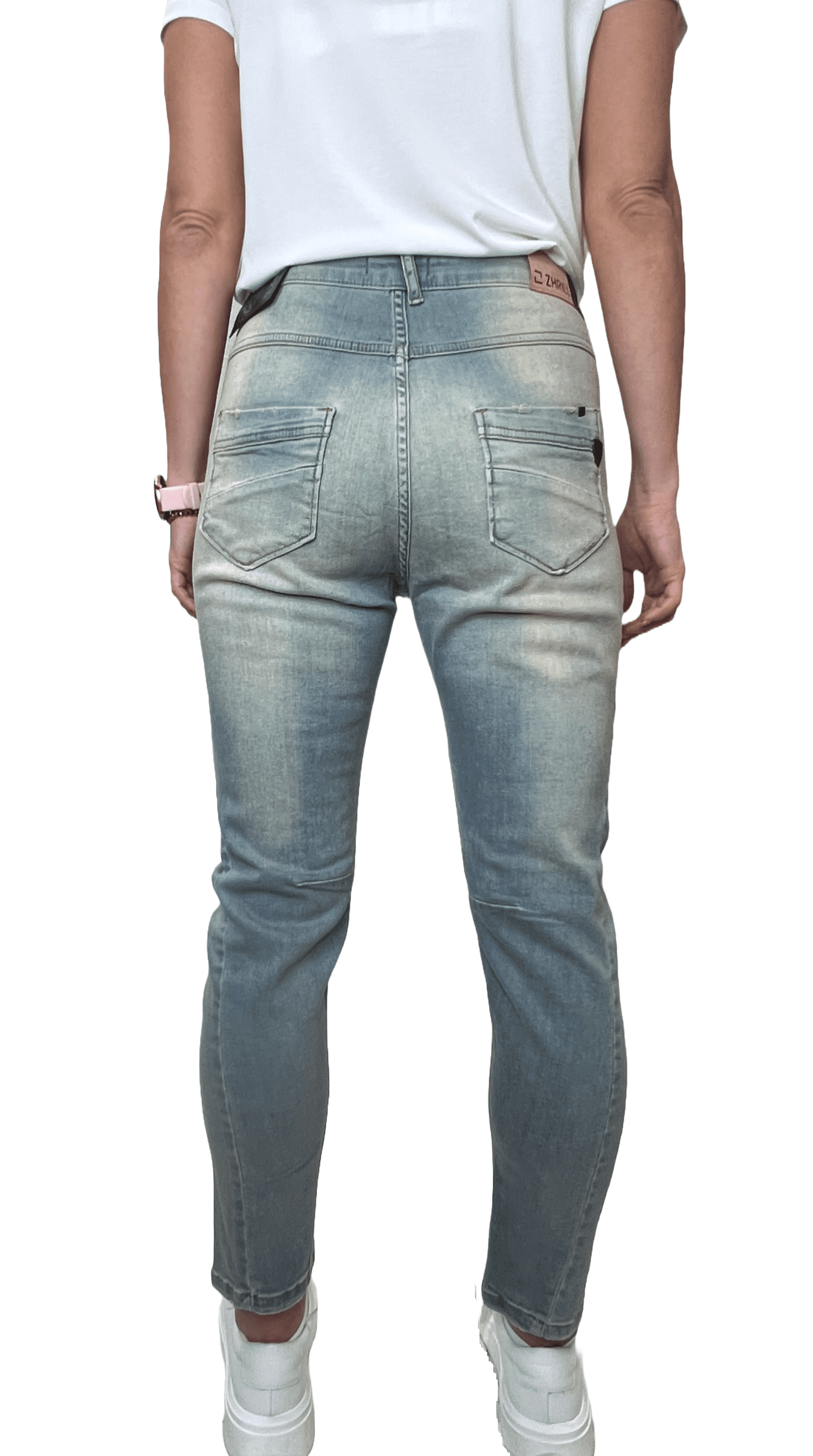 Zhrill Selena W42 Damen Boyfriend Jeans