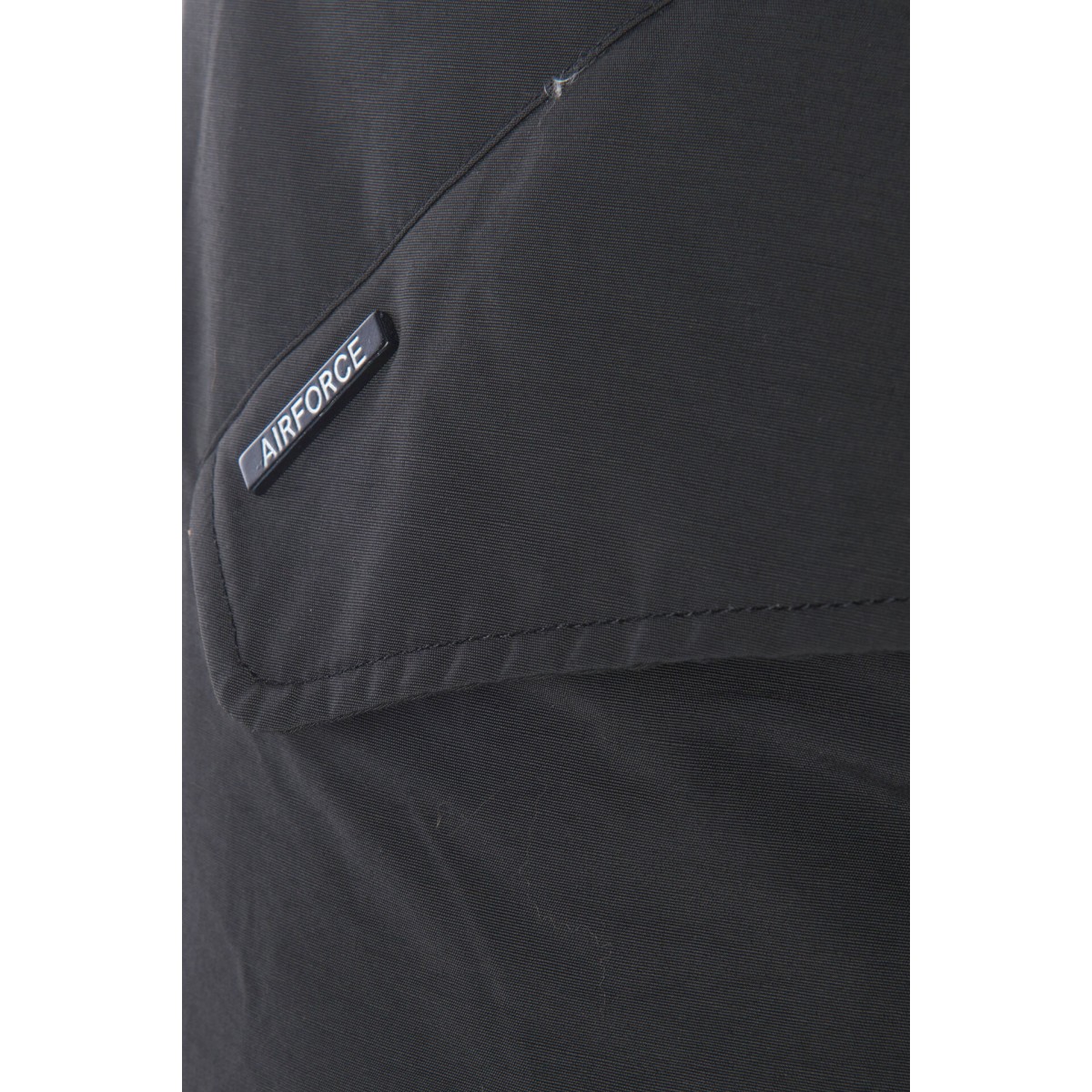 Airforce Fishtail Poly Damen Parka grau metalic