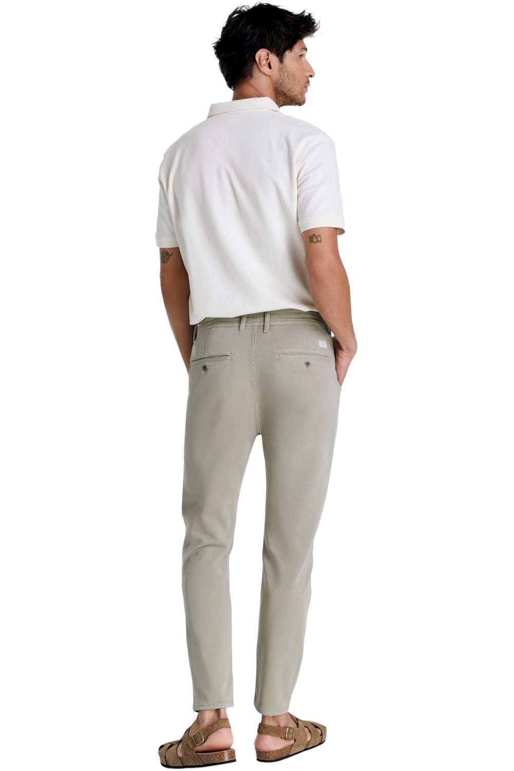 C.O.J. Felix Herren Jogg Chino Hose sage