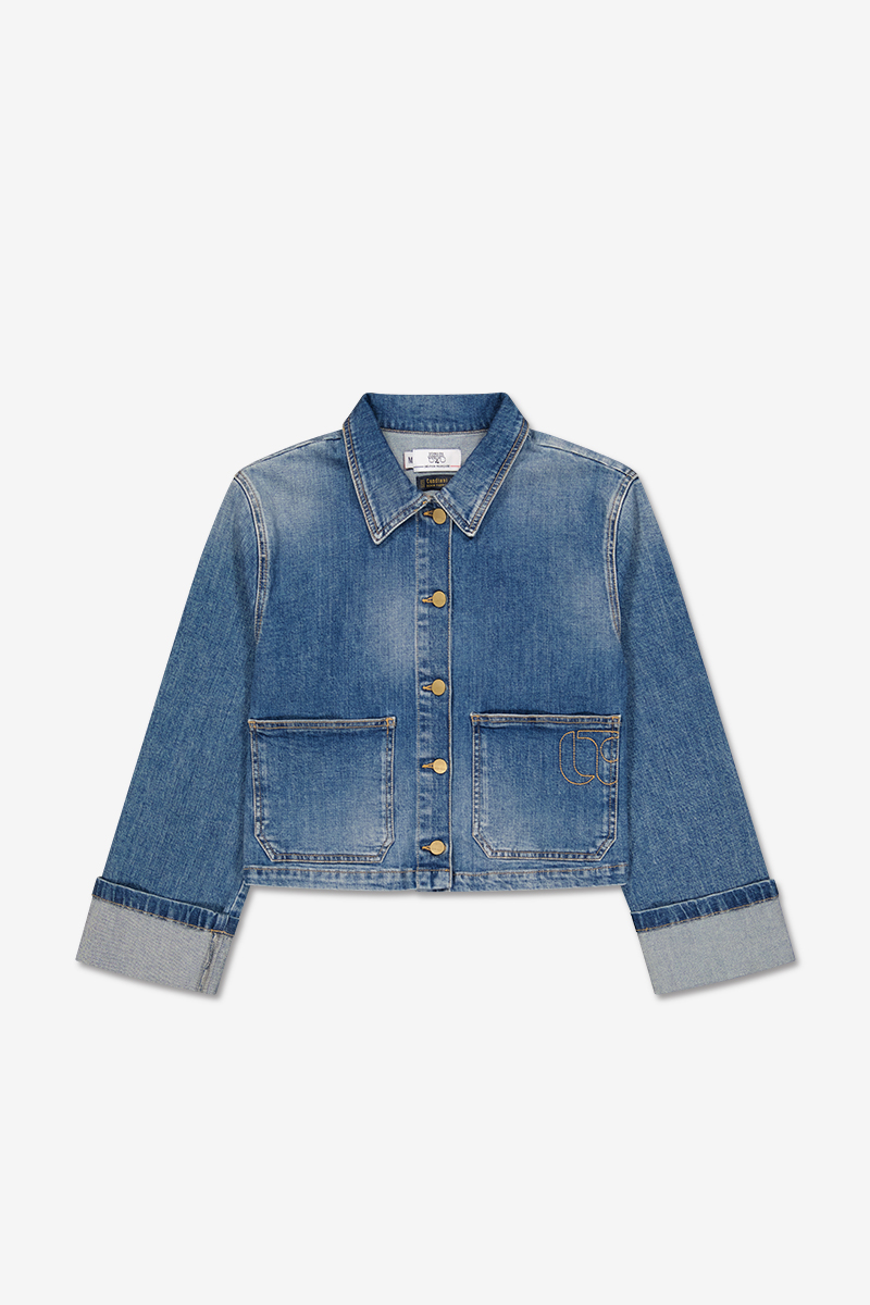 Damen Jeansjacke kastigem Schnitt von Le Temps des Cerises