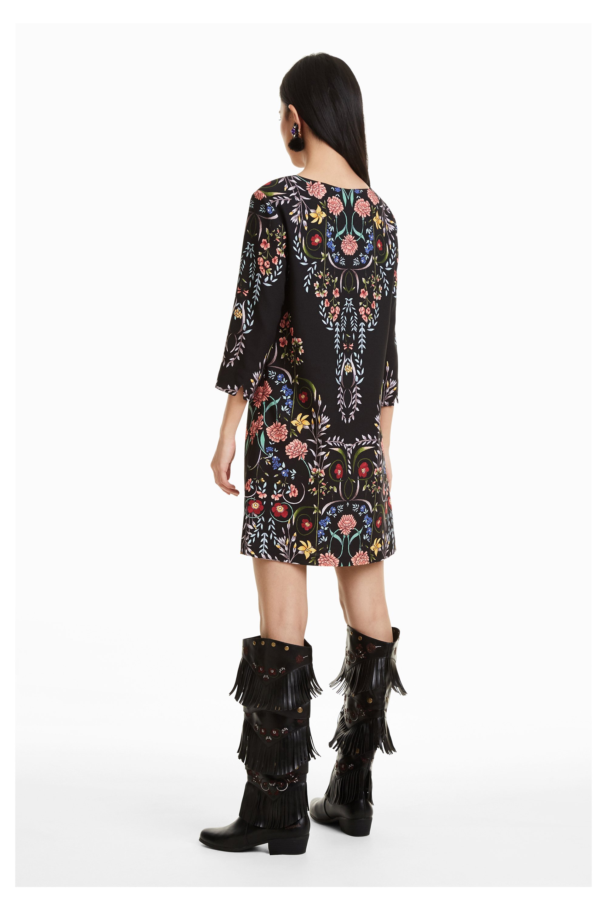 Desigual Clementine Damen Kleid mit Blumenmuster