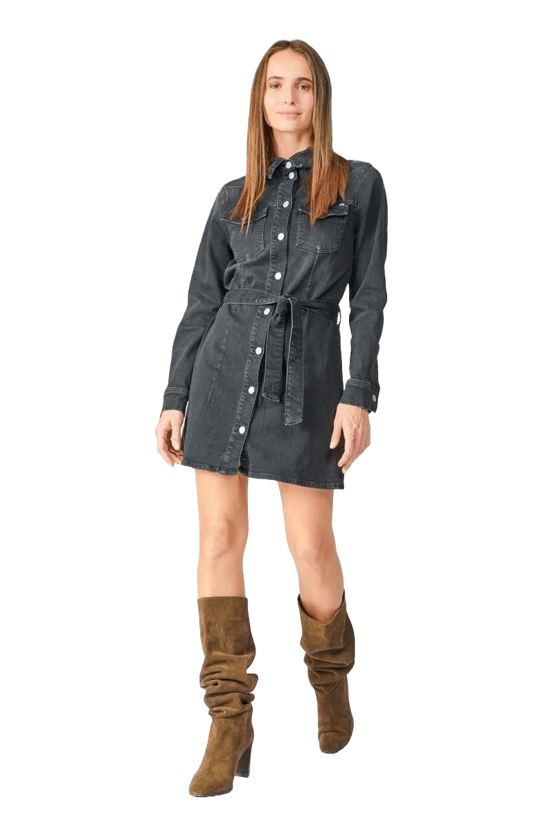 Le Temps des Cerises Hills Damen Jeans Kleid