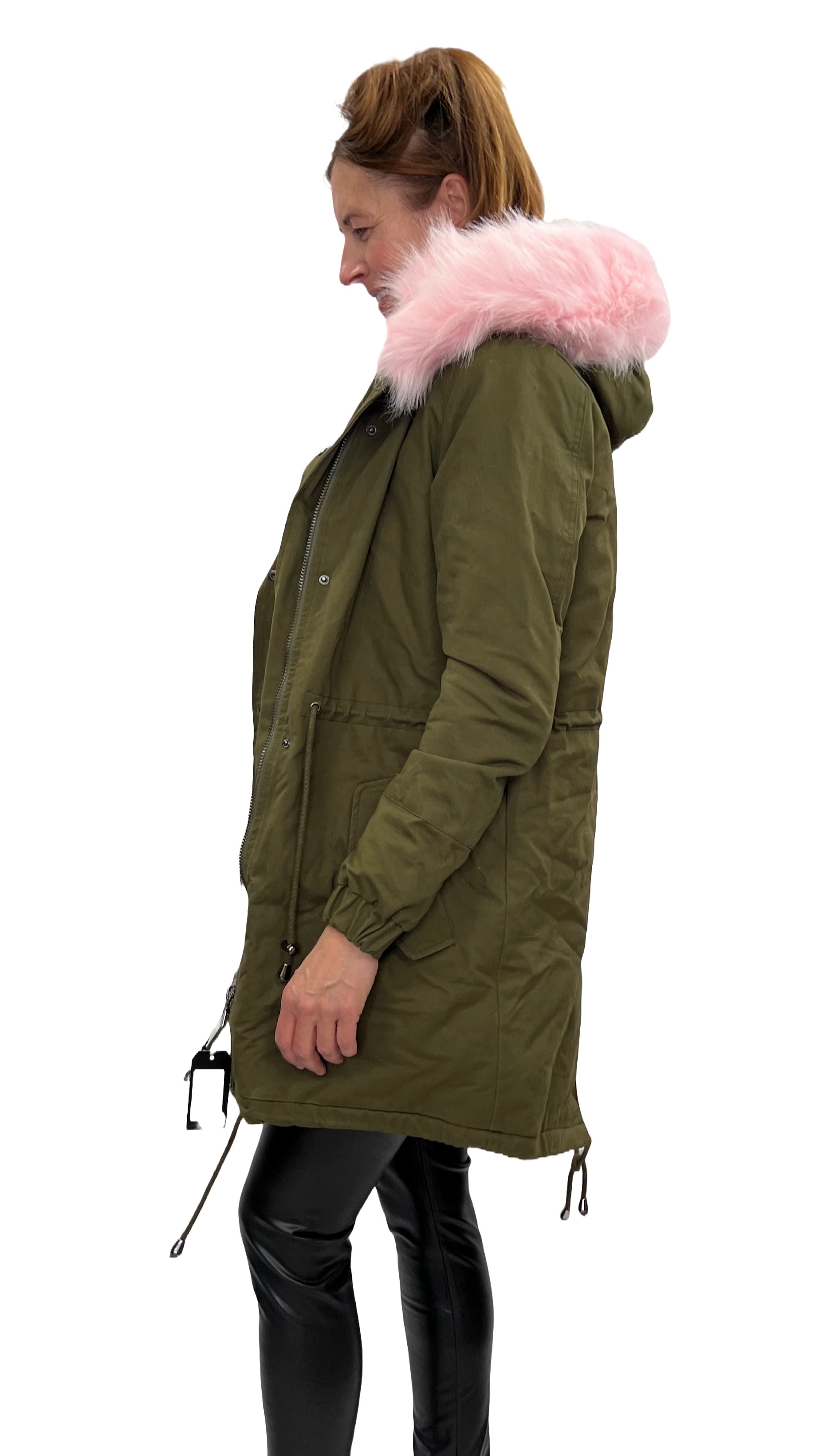 Amy Gee Parka mit Kunstfellfutter