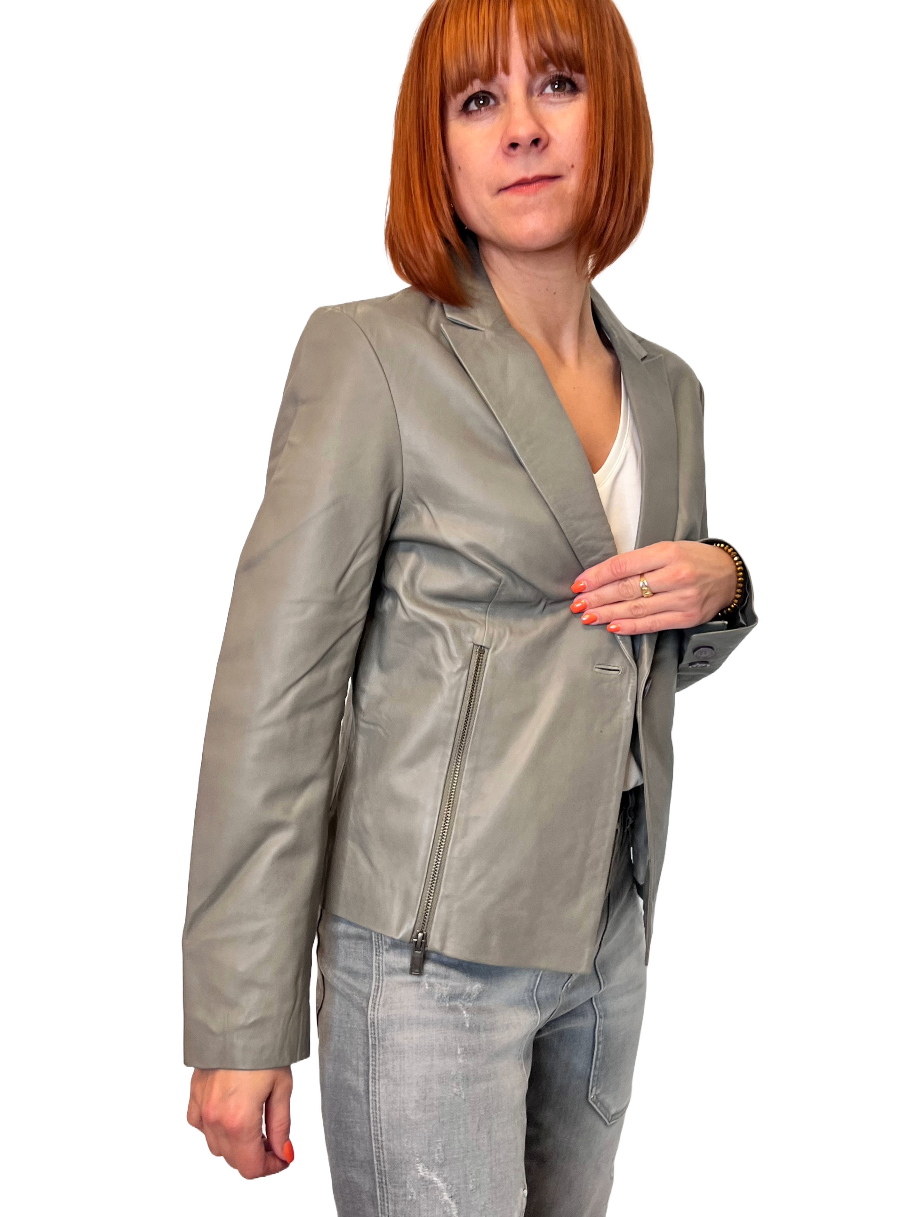 Rino & Pelle Caatje Damen Lederblazer