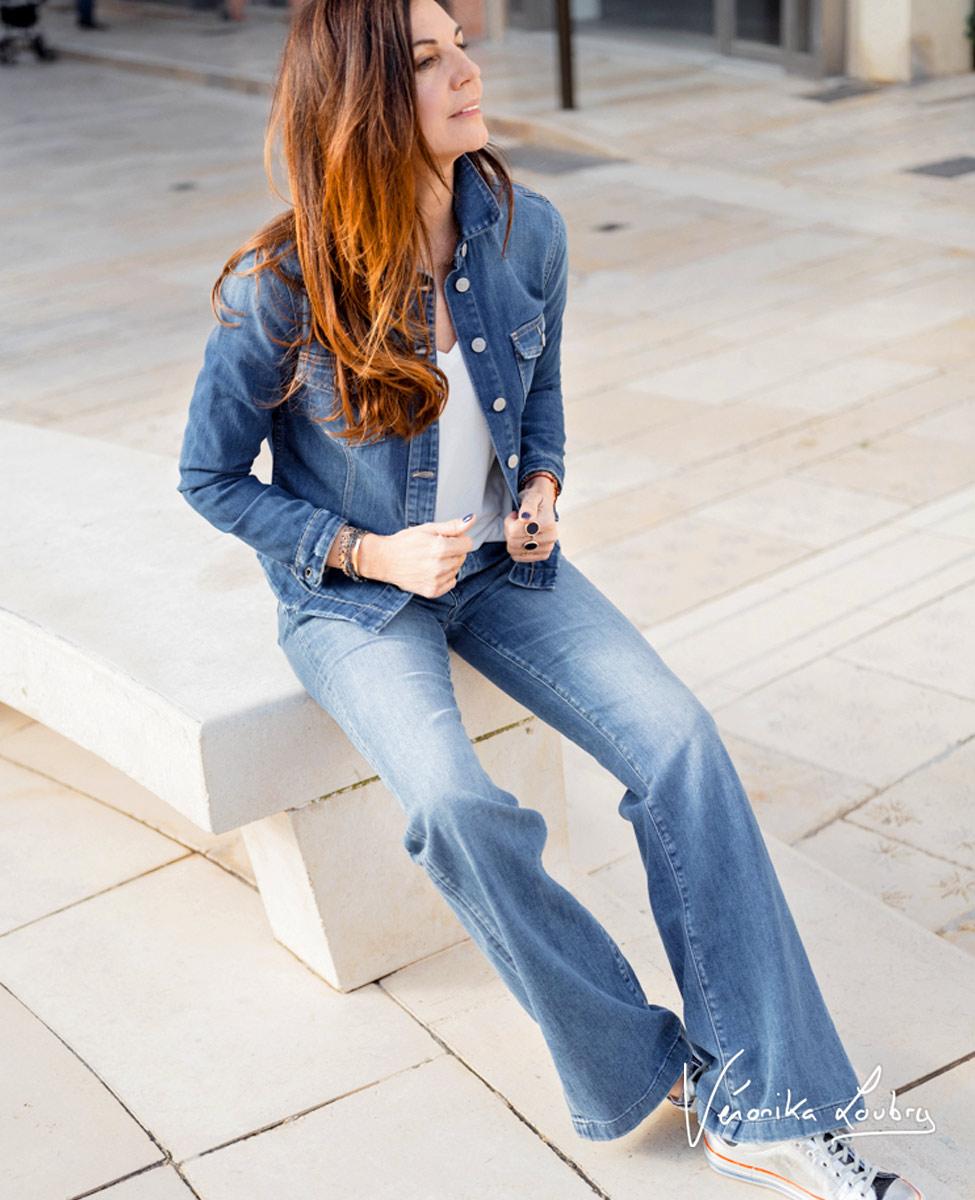 Le Temps des Cerises Flare Bly Damen Jeans