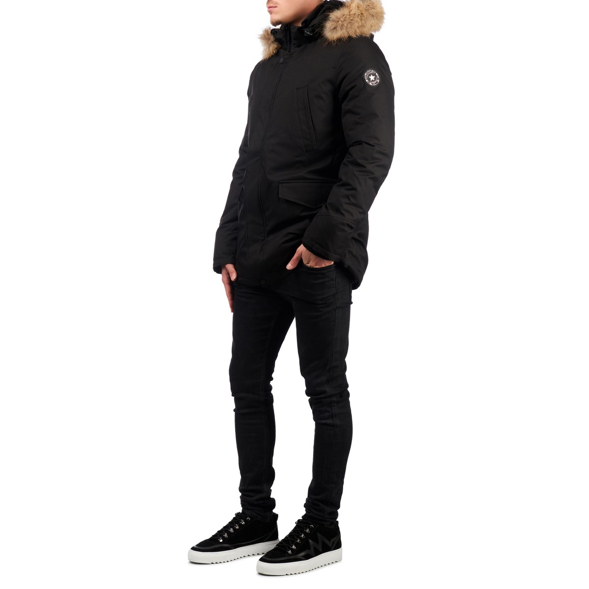 Airforce Slimfit Herringbone Herren Parka