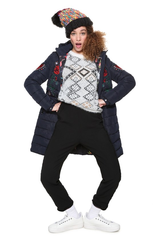 Desigual Padded Flash Damen Mantel