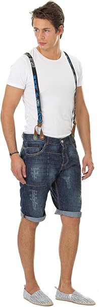 Desigual Denim 2 Waist Herren Shorts