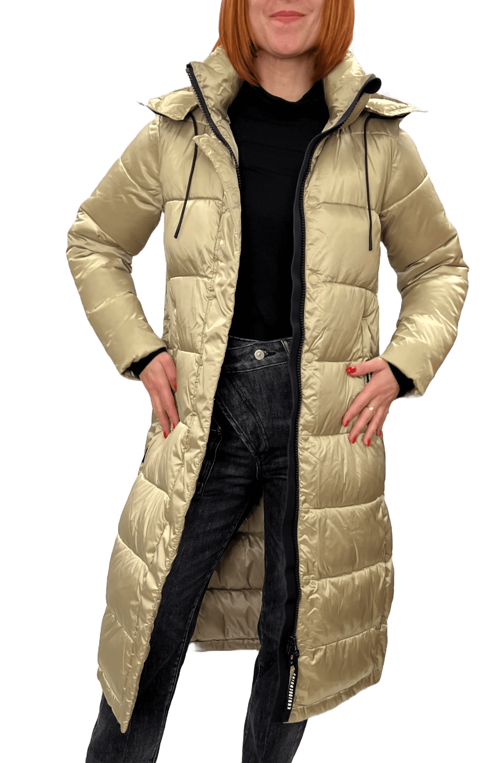 Khujo JULINA Satin Damen Steppmantel