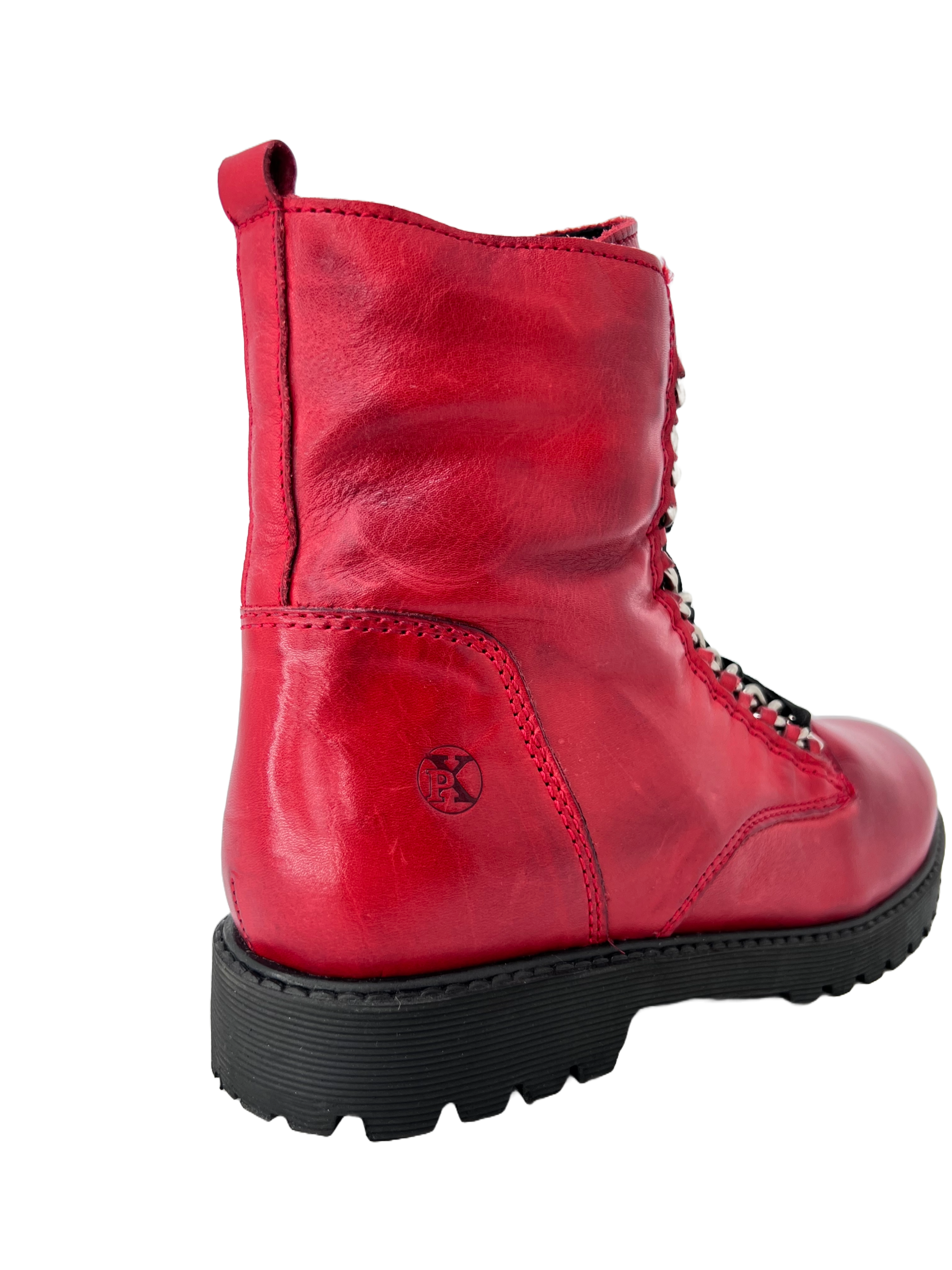 Post Xchange Blondy 225 Damen Schnürrschuhe mit Kettenschnürrung