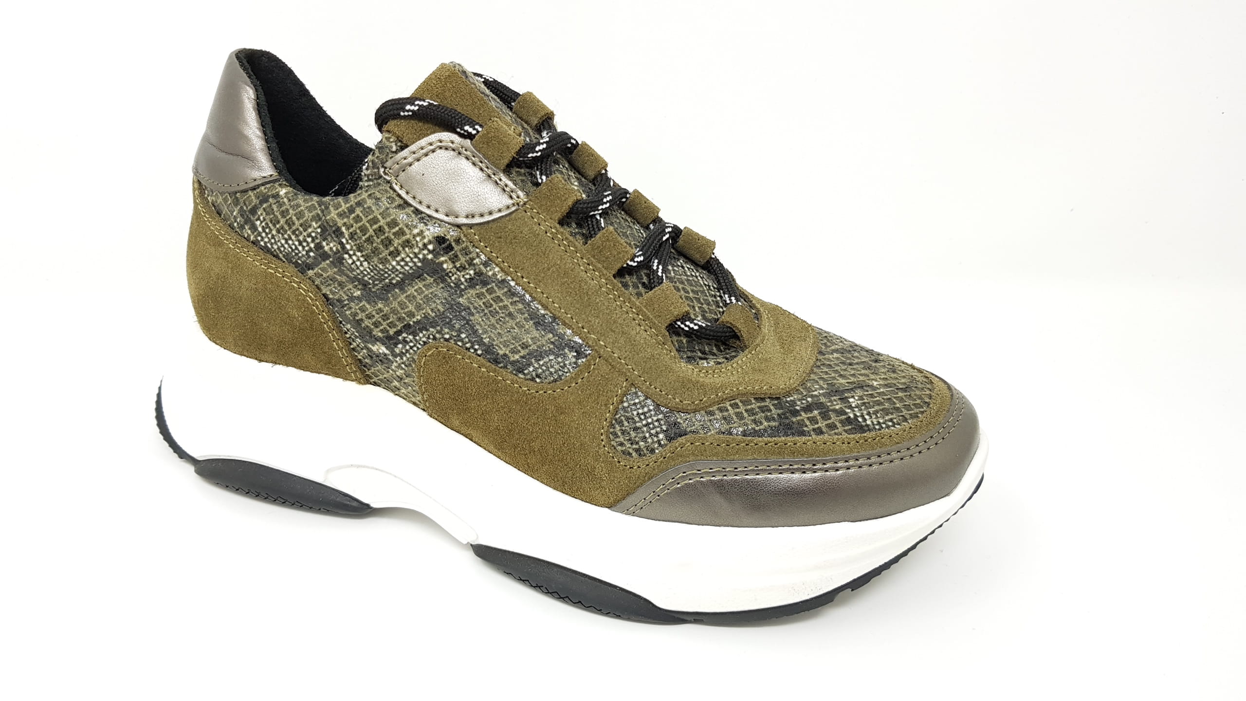SPM Katrie Ugly Plateau Sneaker Snake
