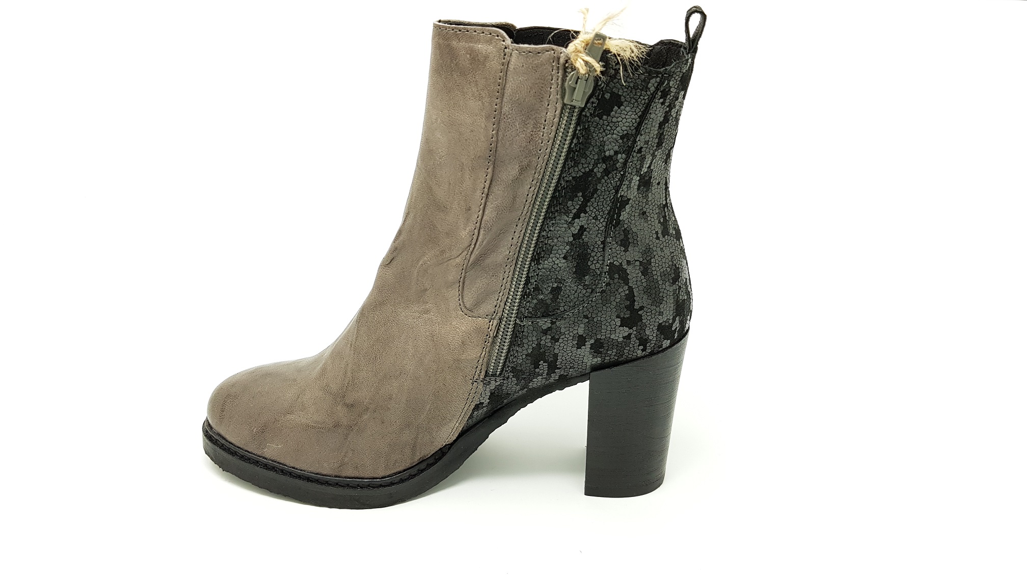 Post Xchange Bowie Damen Stiefelette mit Snake Print