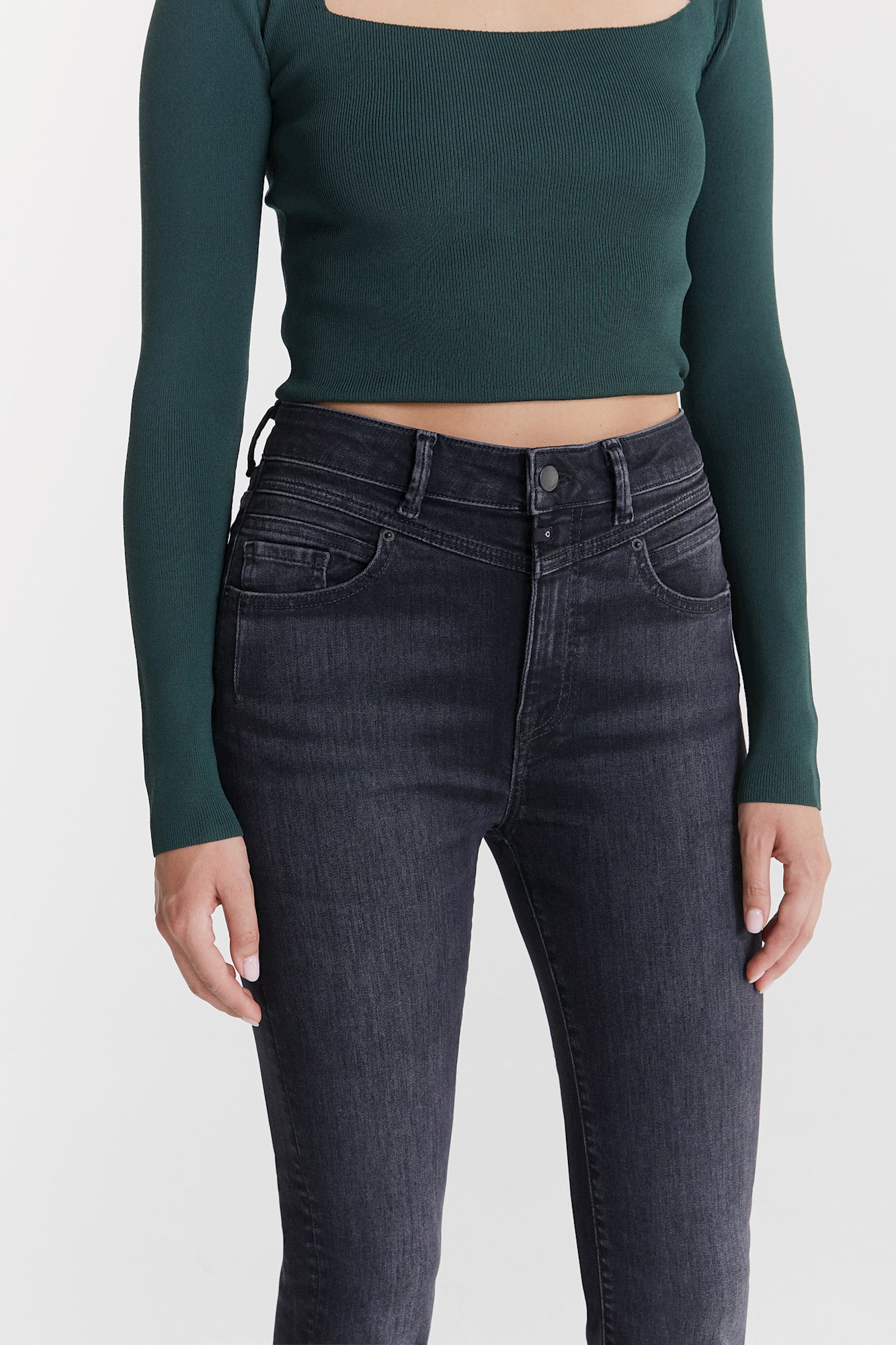 C.O.J. Denim Matilda Damen Schlagjeans