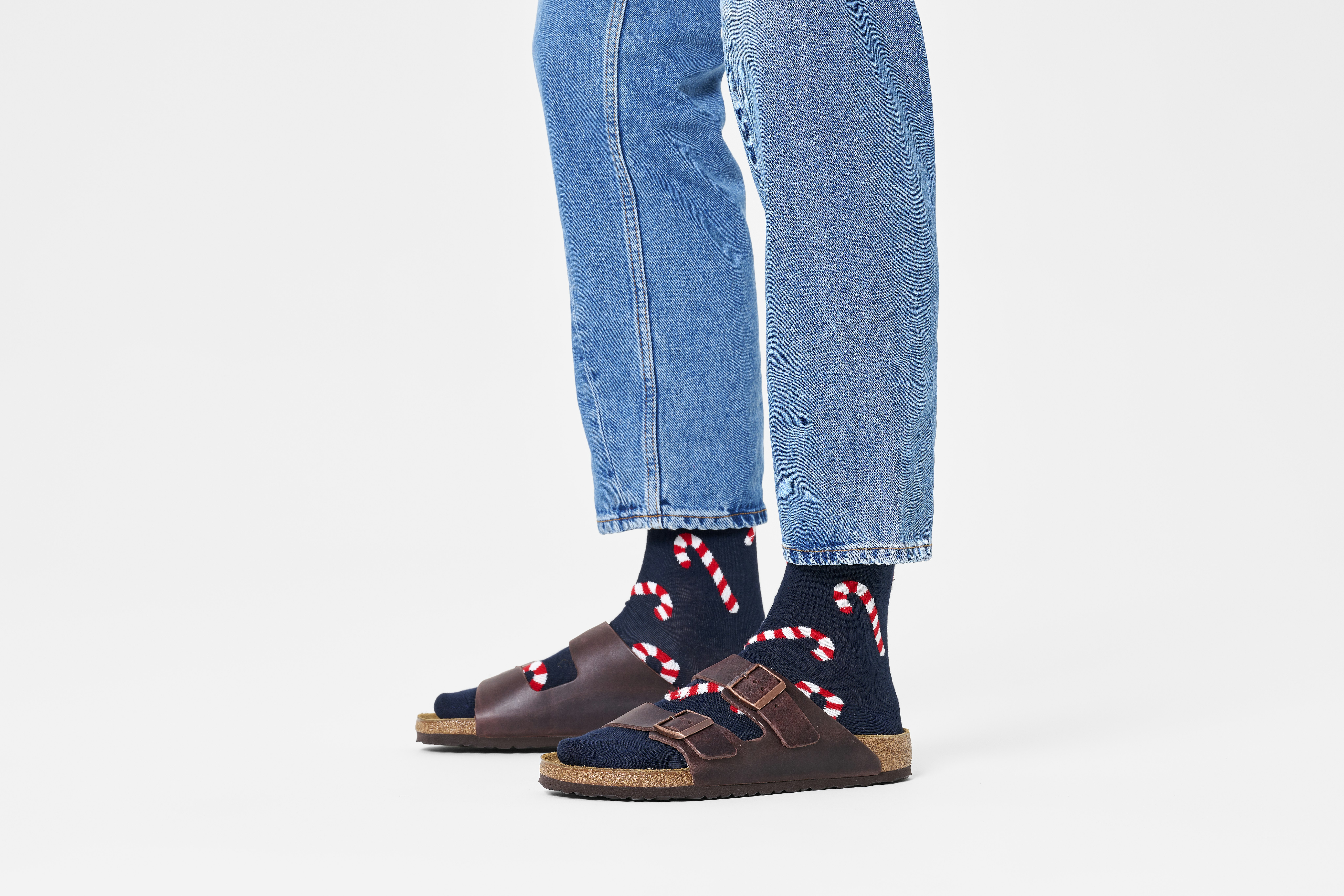 Happy Socks Candy Cane Socken    