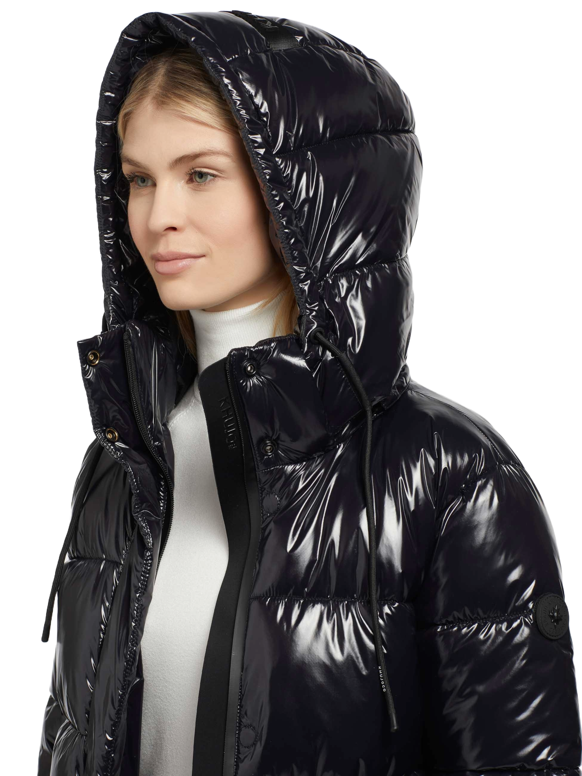 Khujo Jadet Damen Jacke Lackoptik