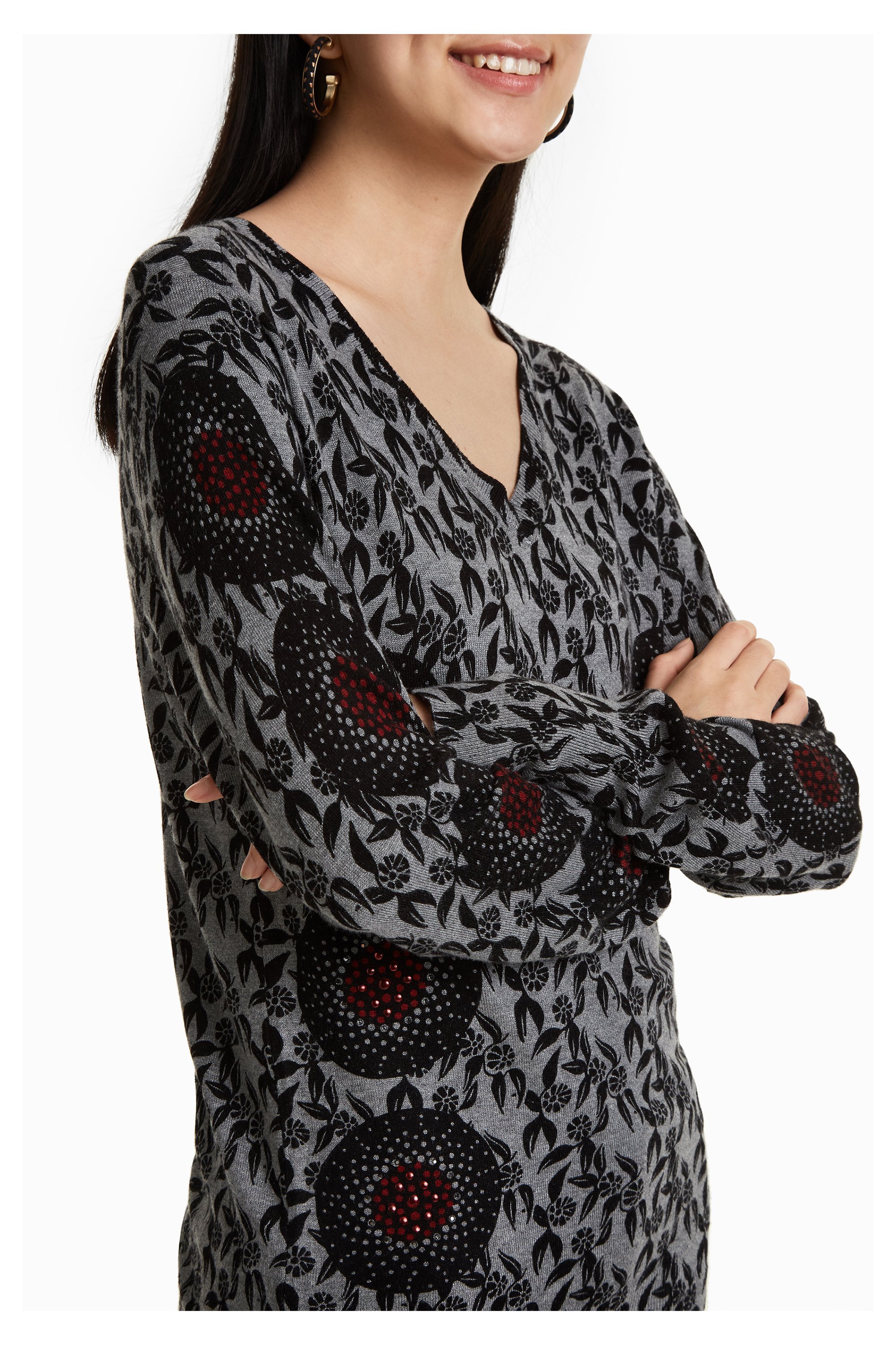 Desigual Jakinde Damen Feinstrick Pullover